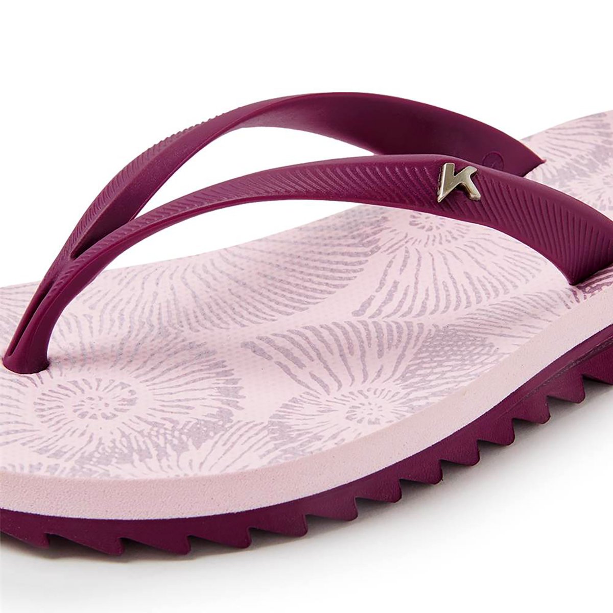 Chinelo Kenner Ibiza Pro Spiral Flatform - Rosa e Roxo Rosa 4