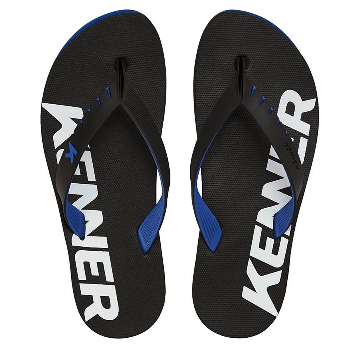 Chinelo Kenner Red Masculino - Preto e Azul Preto 2