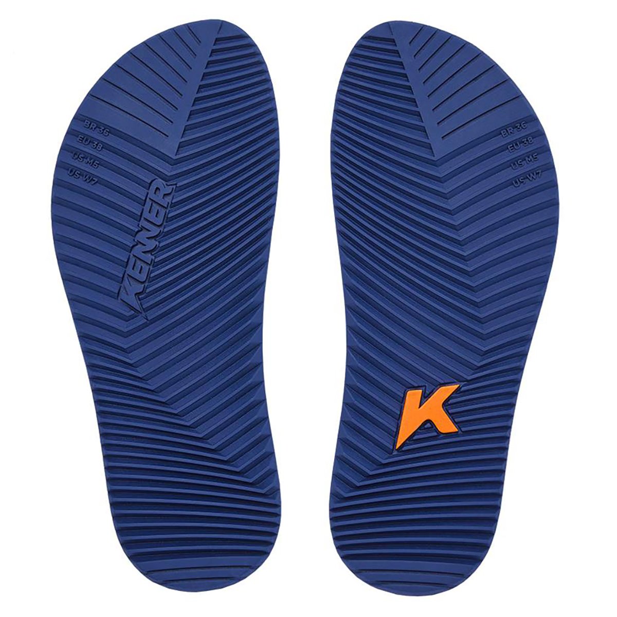 Chinelo Kenner Red Masculino - Preto e Azul Preto 5
