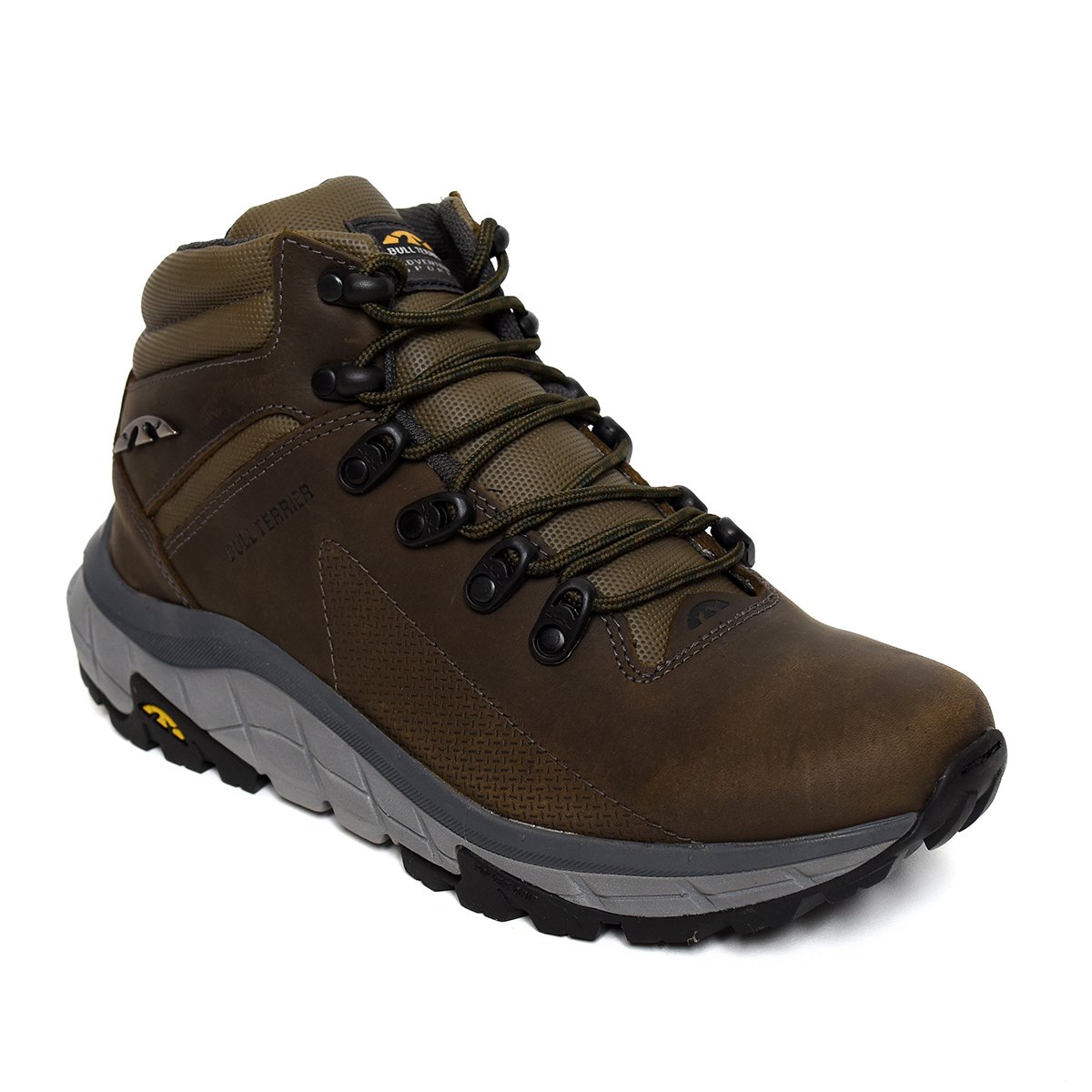 Bota Couro Bull Terrier Scott Masculina - Musgo Verde 1