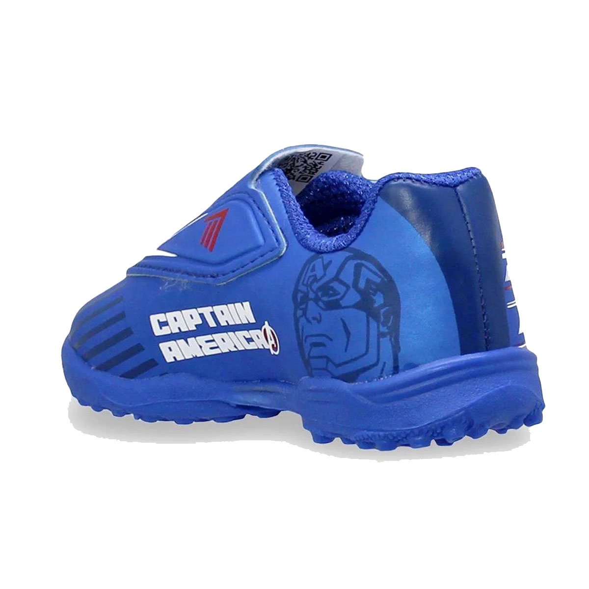 Chuteira Infantil Society Dray Marvel Capitão América - Azul Azul 2