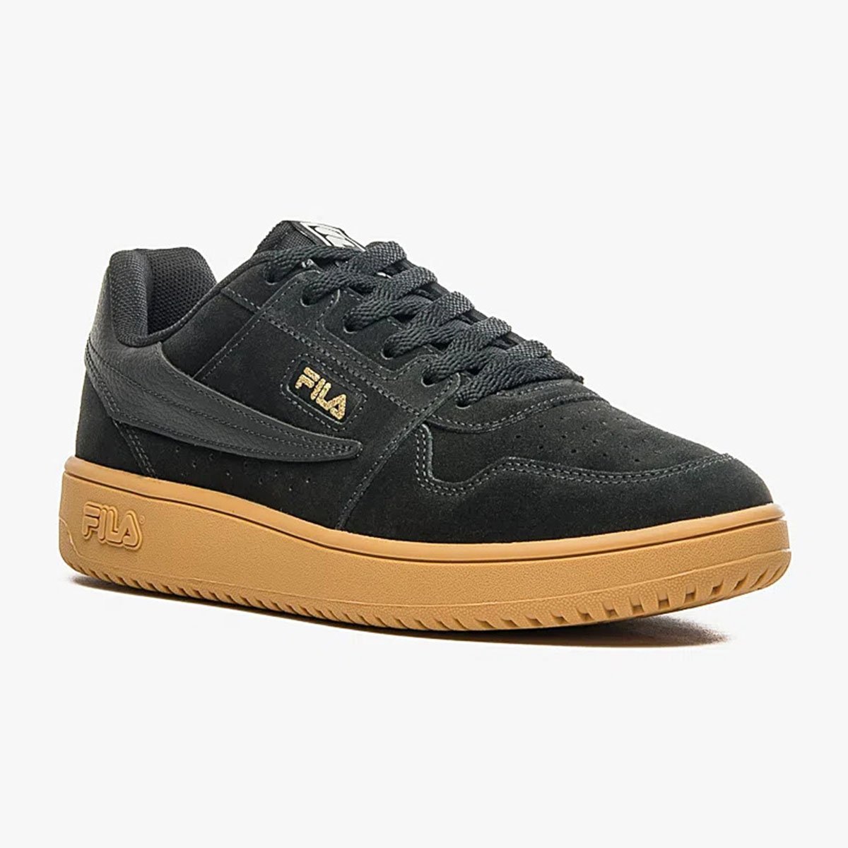 Tênis Fila Acd Classic Se Masculino - Preto e Dourado Preto 1