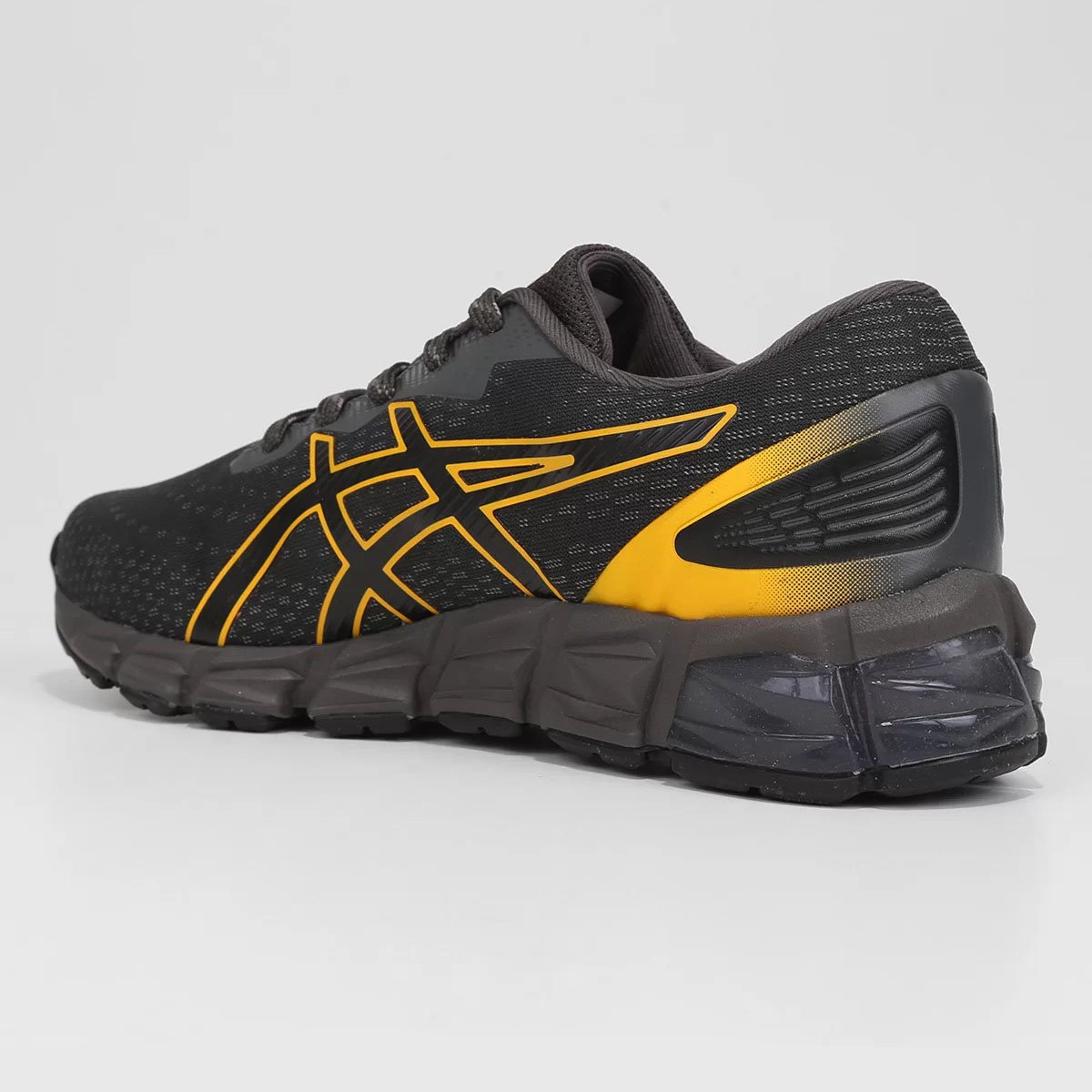 Tênis Asics Gel Quantum 180 Fly Masculino - Cinza e Amarelo Cinza 4