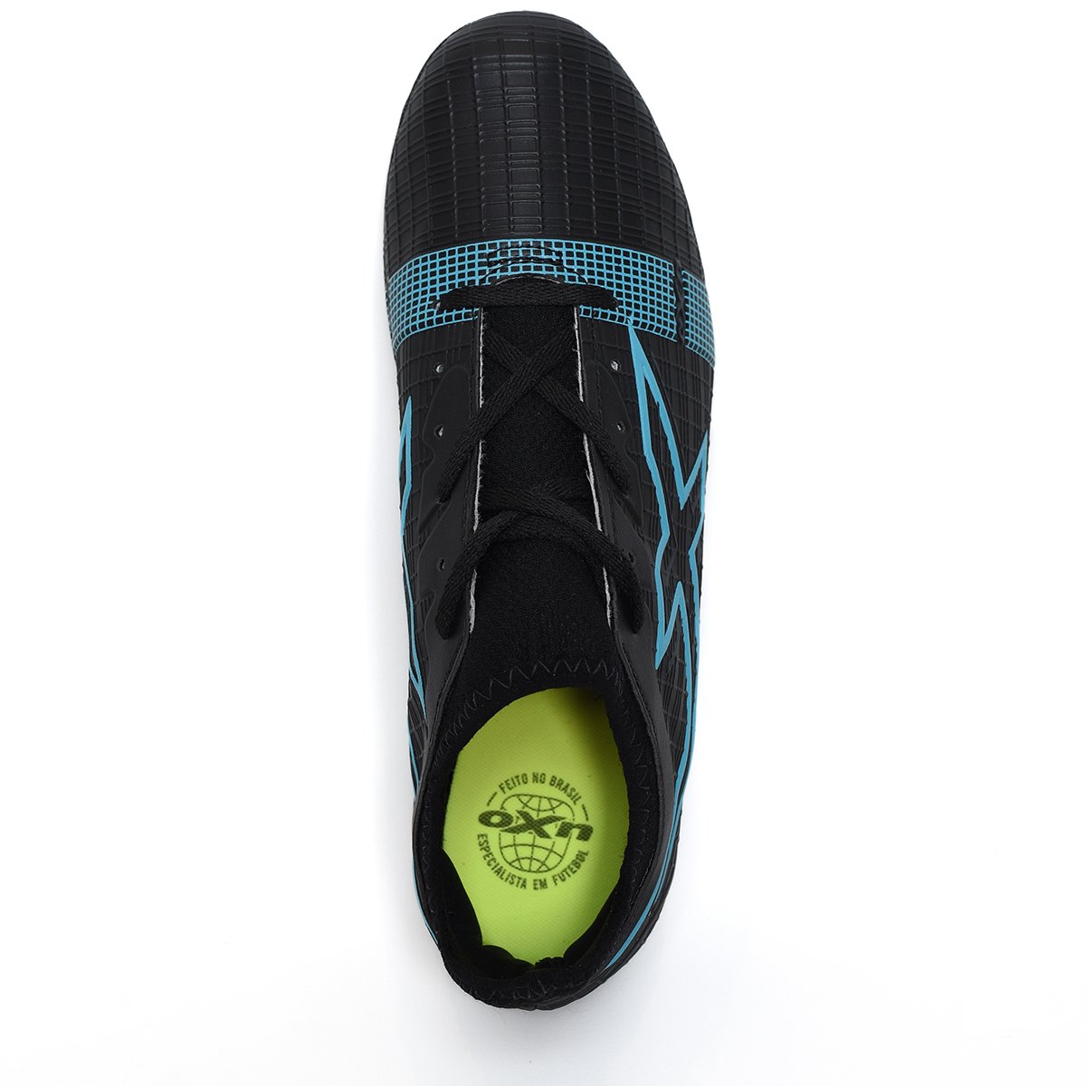 Chuteira Society Oxn Velox 4 Neo Masculina - Preto e Grafite Preto 3