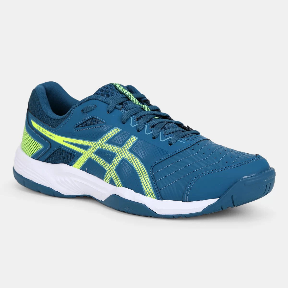 Tênis Asics Gel-Backhand Masculino - Azul e Verde Verde 1