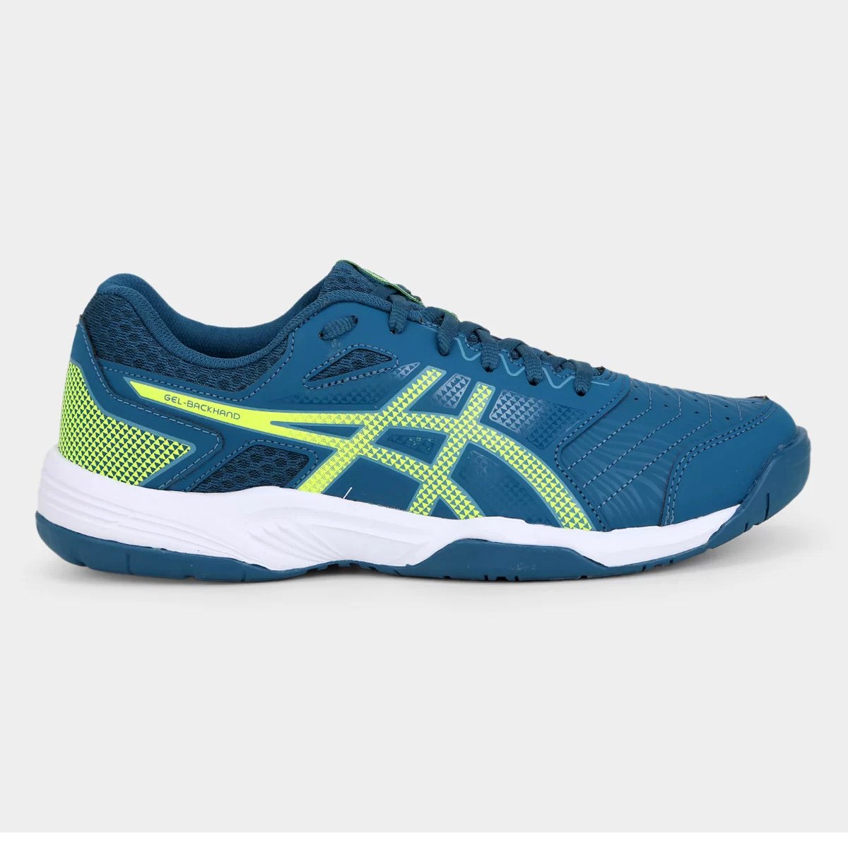 Tênis Asics Gel-Backhand Masculino - Azul e Verde Verde 2