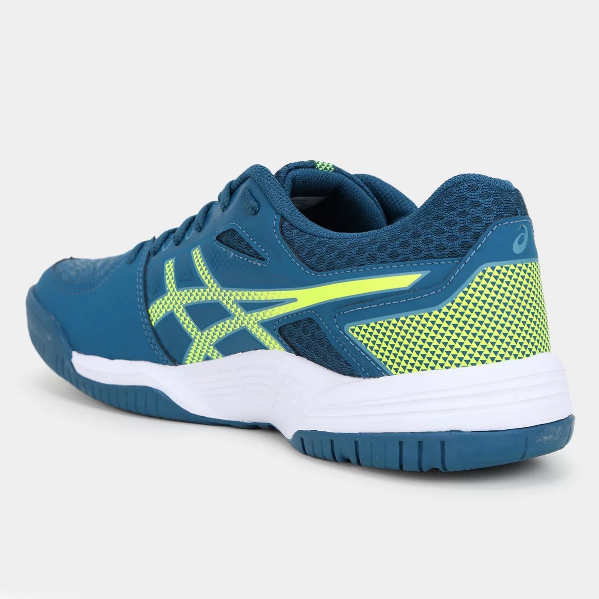 Tênis Asics Gel-Backhand Masculino - Azul e Verde Verde 4