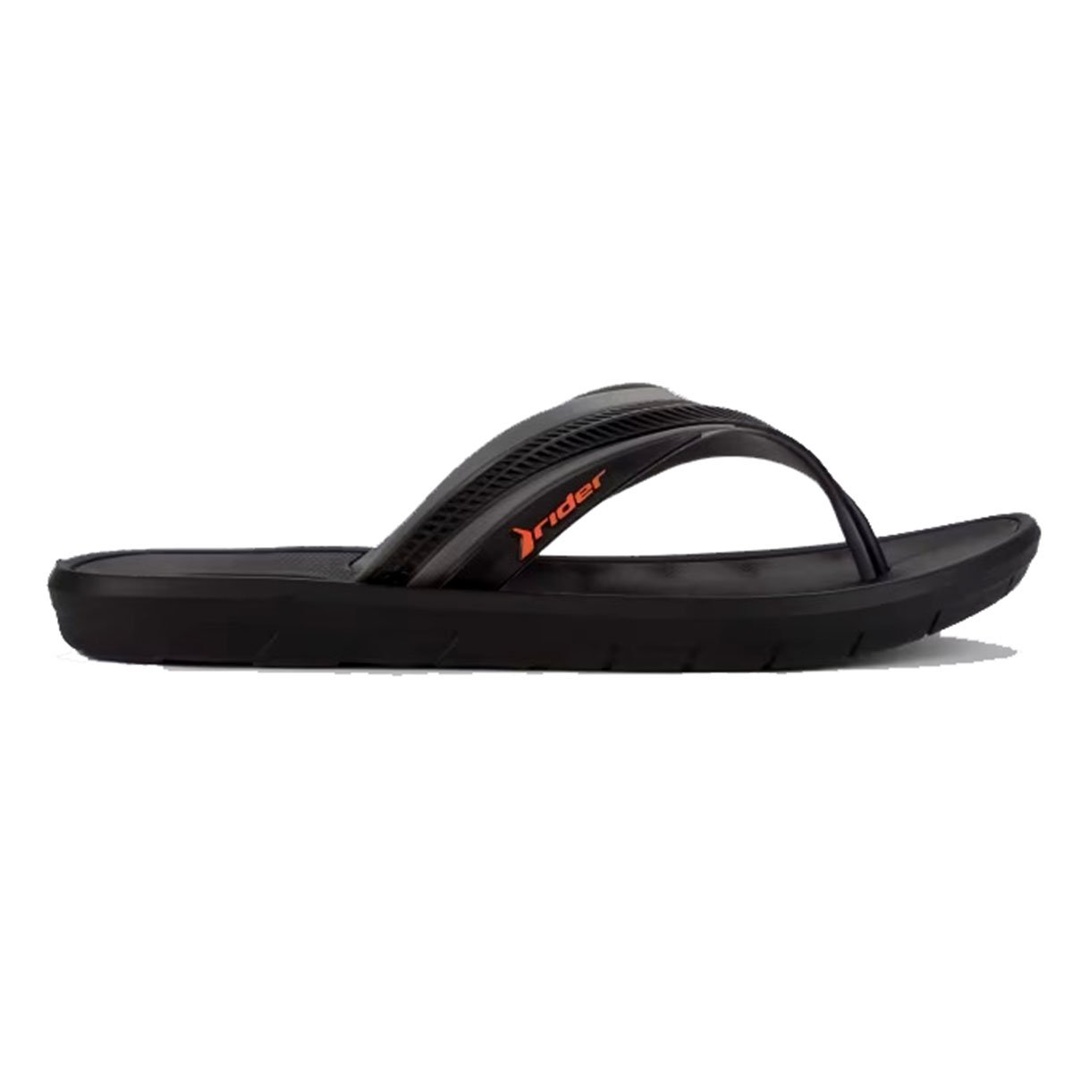 Chinelo Rider Dedo Free II Masculino - Preto e Cinza Preto 2