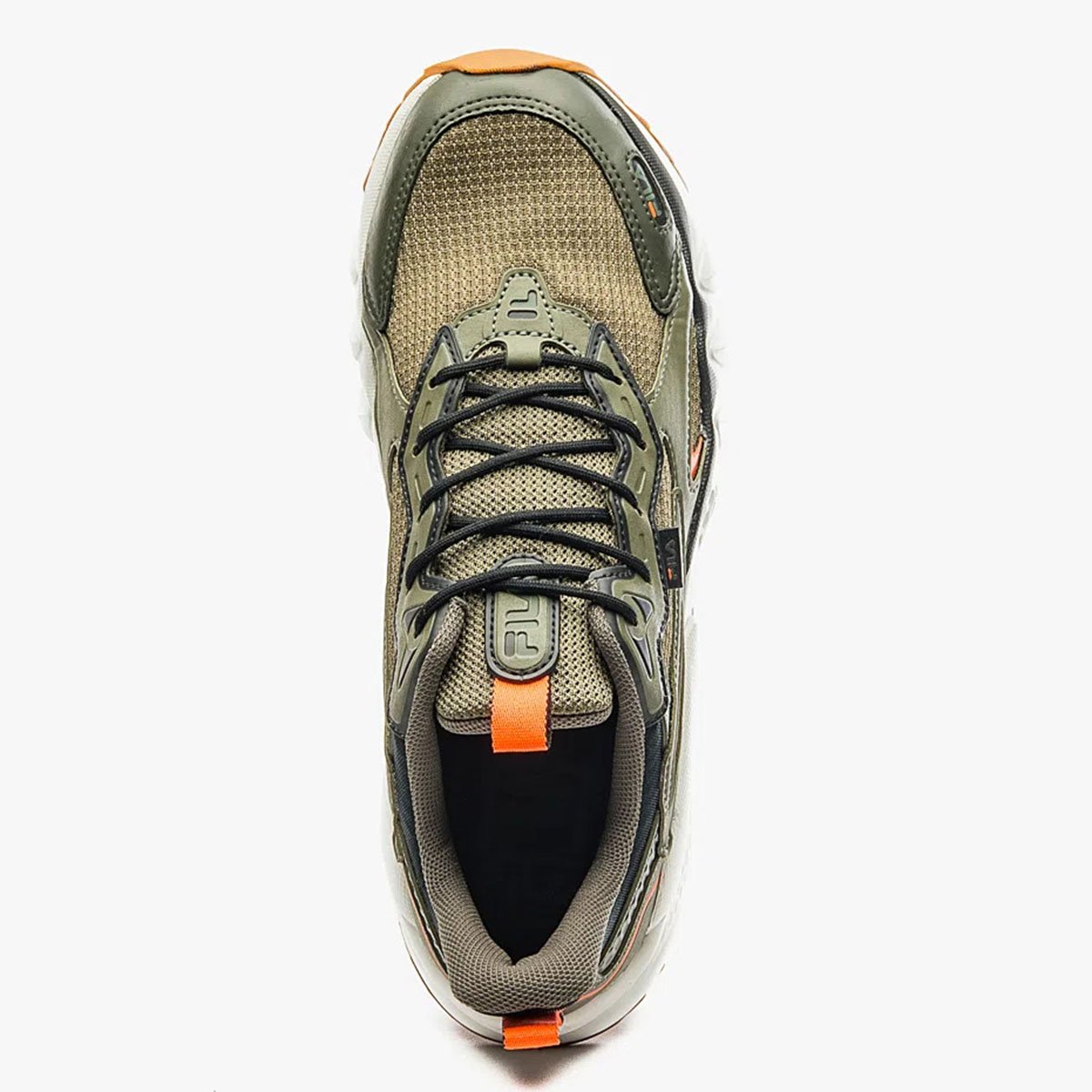 T nis Fila Venture Tracer Masculino Verde e Laranja Verde