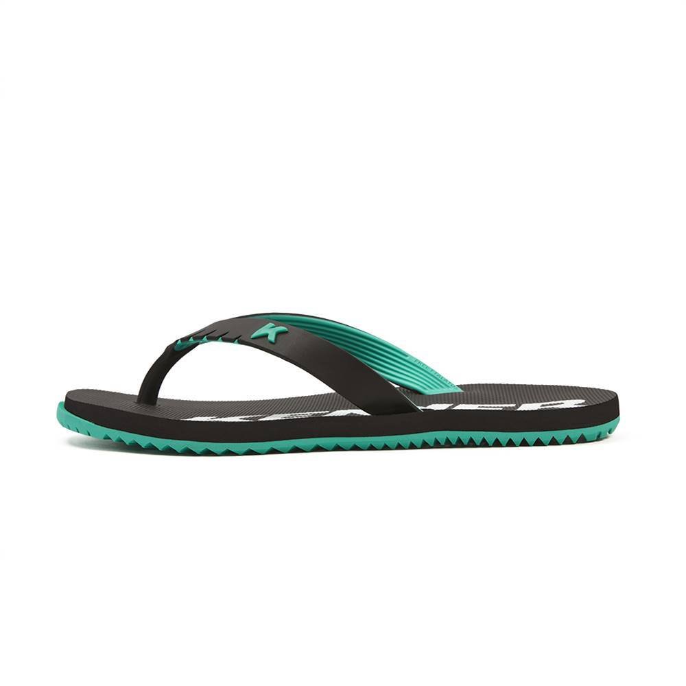 Chinelo Kenner Red Masculino - Preto e Verde Preto 3