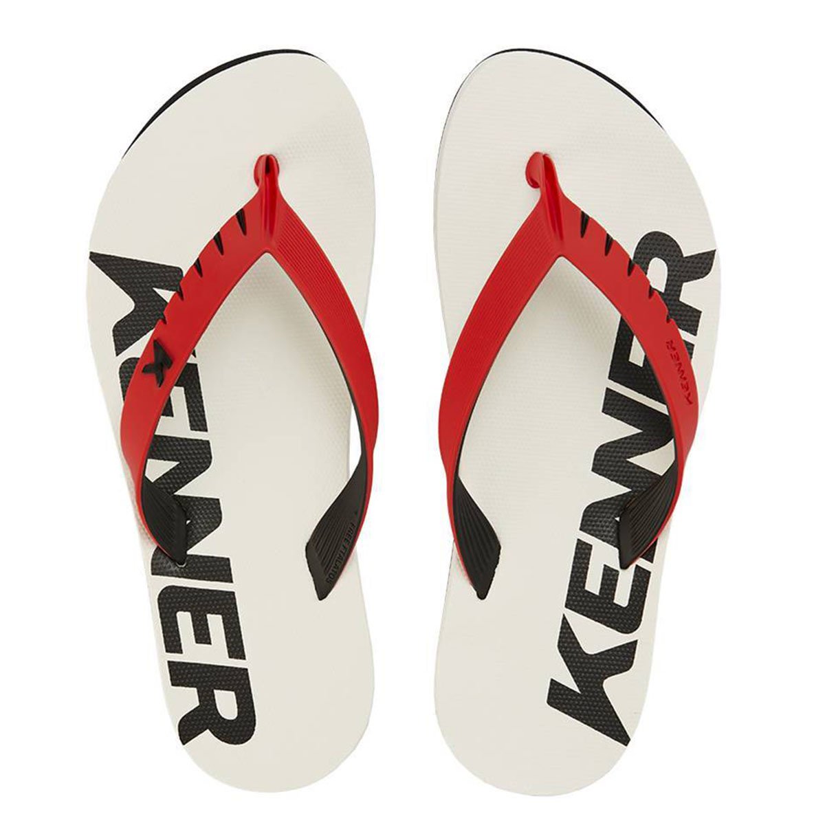 Chinelo Kenner Red Masculino - Branco Branco 2