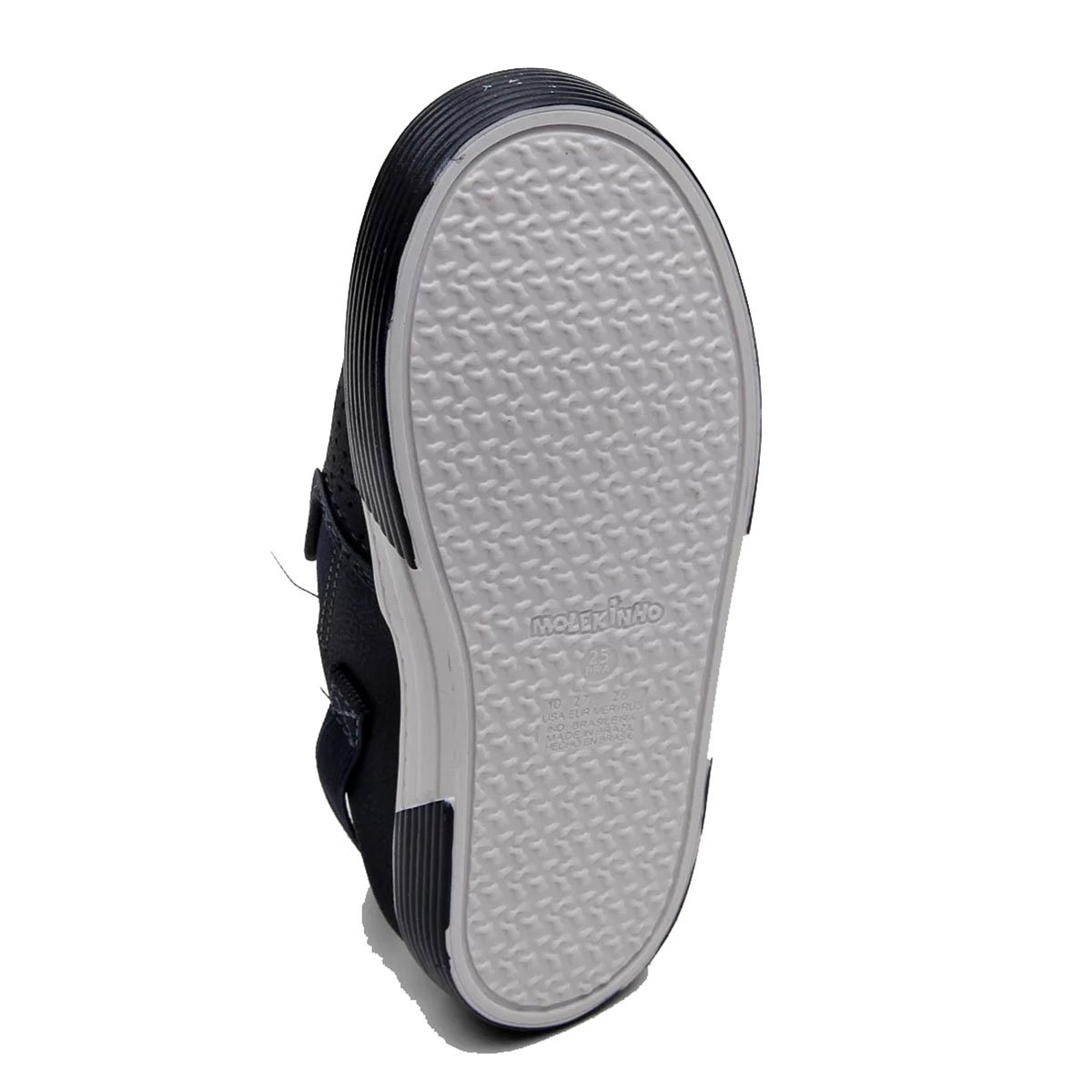 Slip On Infantil Molekinho Microperfuros Casual - Marinho Azul 4