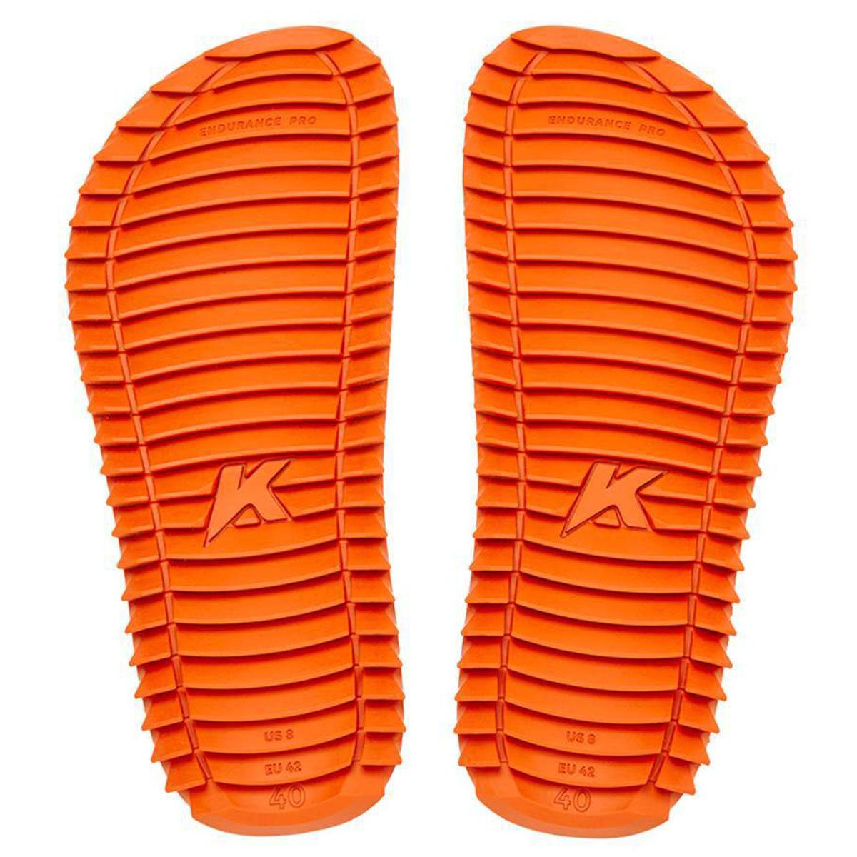 Chinelo Kenner Kivah Line Masculino - Preto e Laranja Preto 5