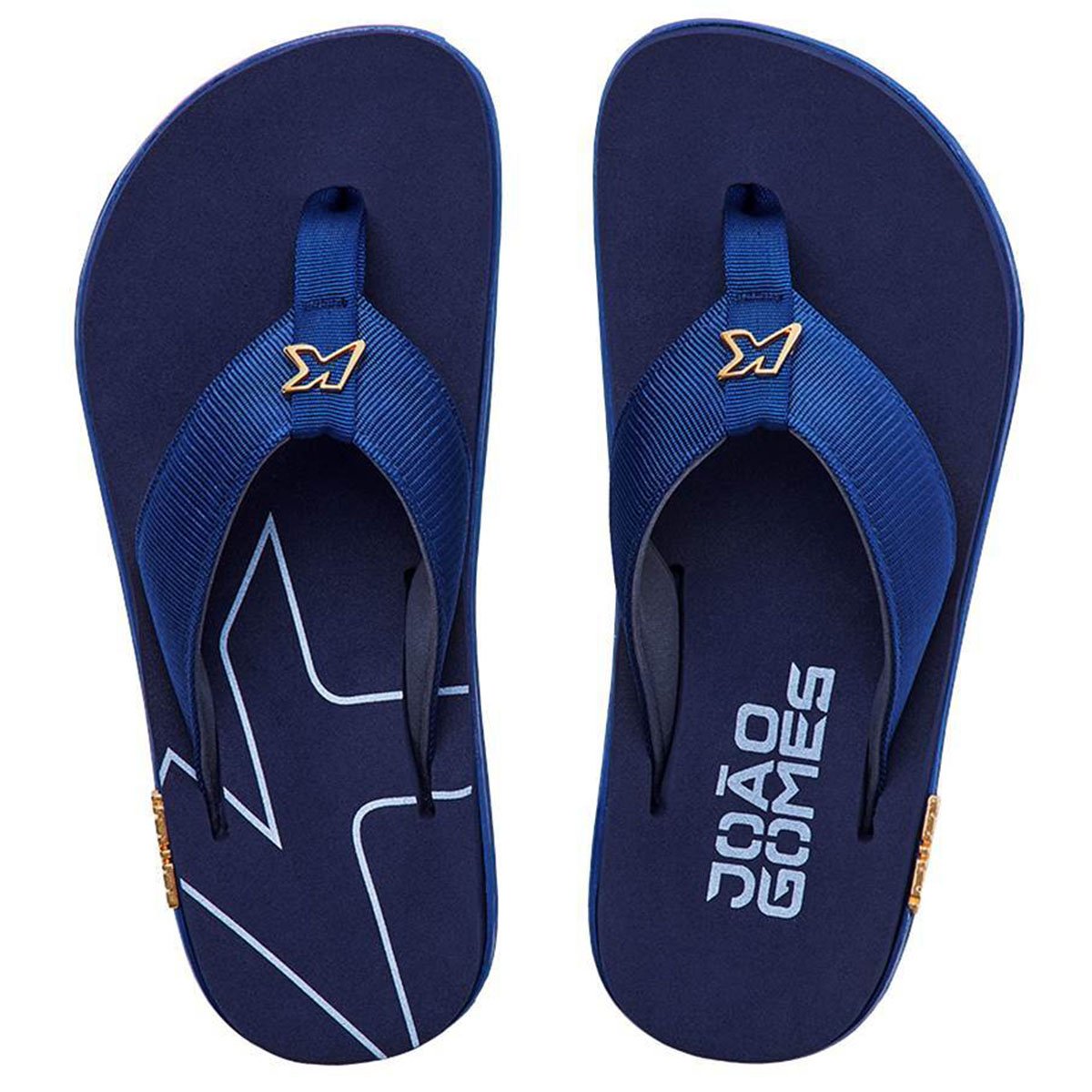 Chinelo Kenner Kivah Collab João Gomes - Marinho Azul 2