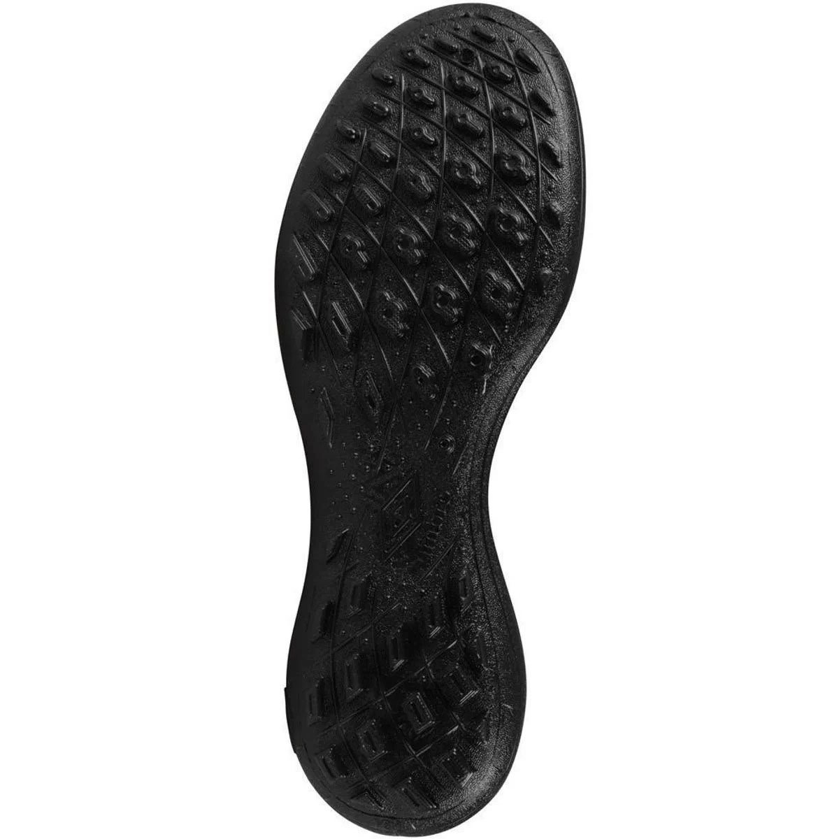 Chuteira Society Infantil Umbro Prisma - Preto e Vermelho Preto 5