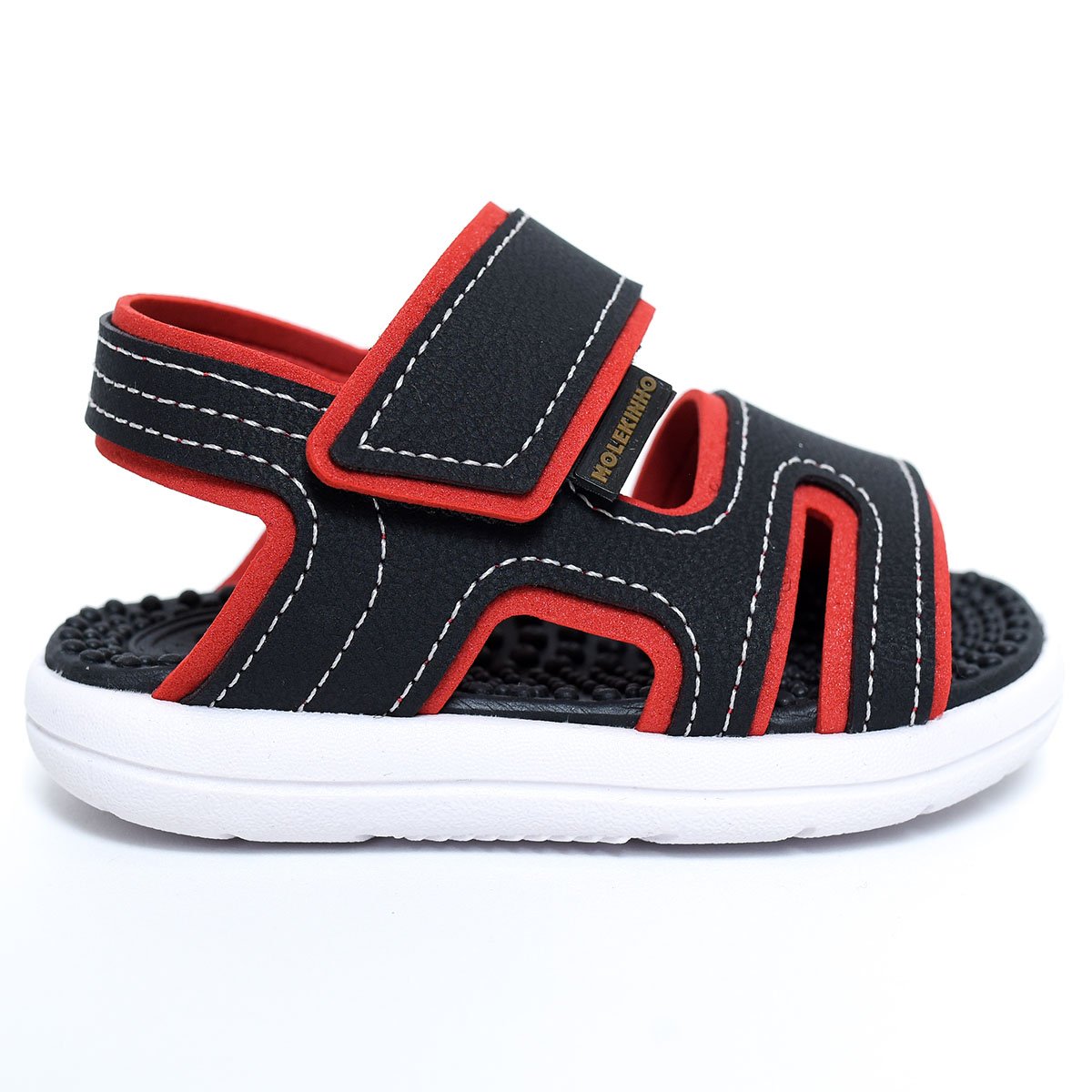 Papete Molekinho Rústico Neo Menino Infantil Masculino Preto 2