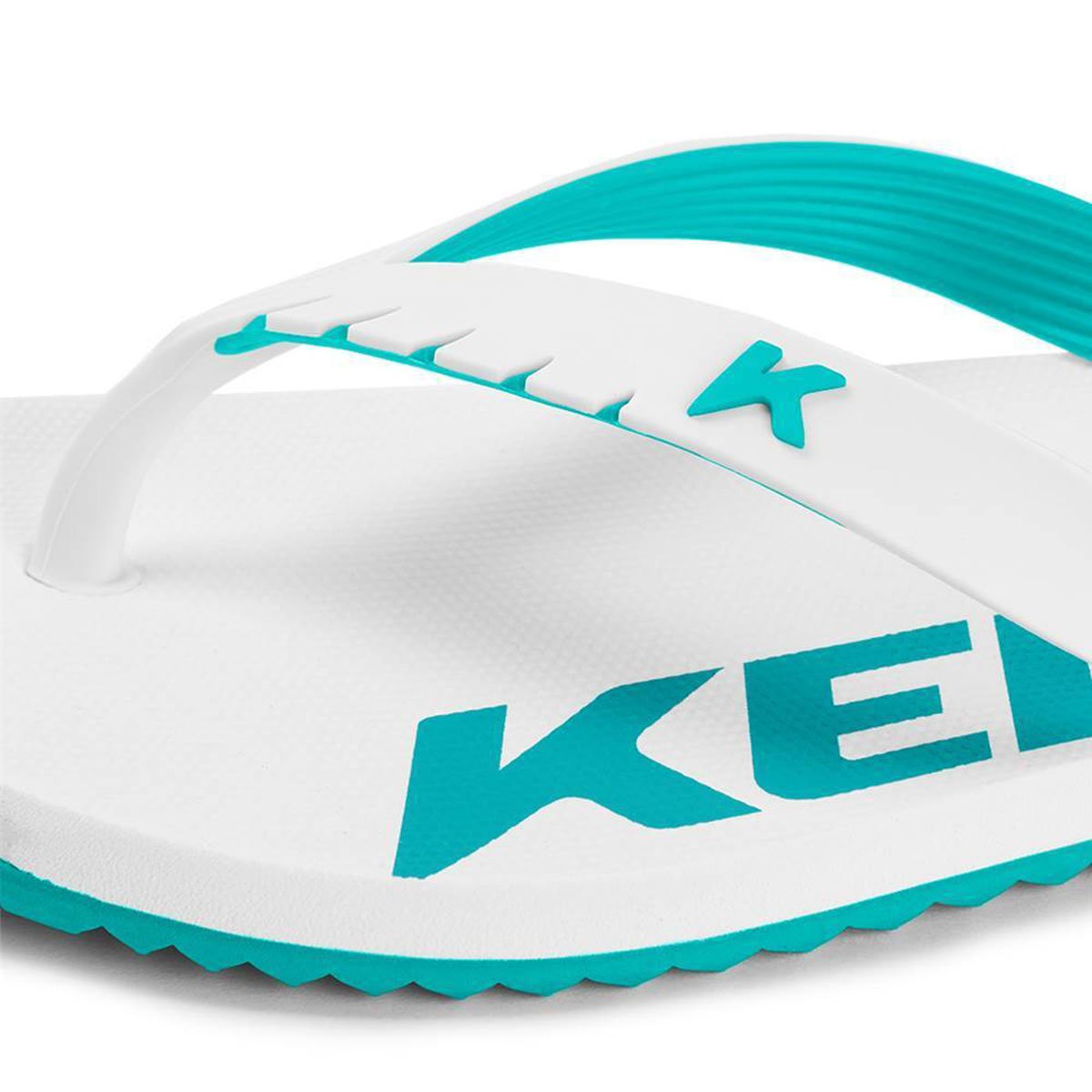 Chinelo Kenner Red Masculino - Branco e Verde Multicores 4