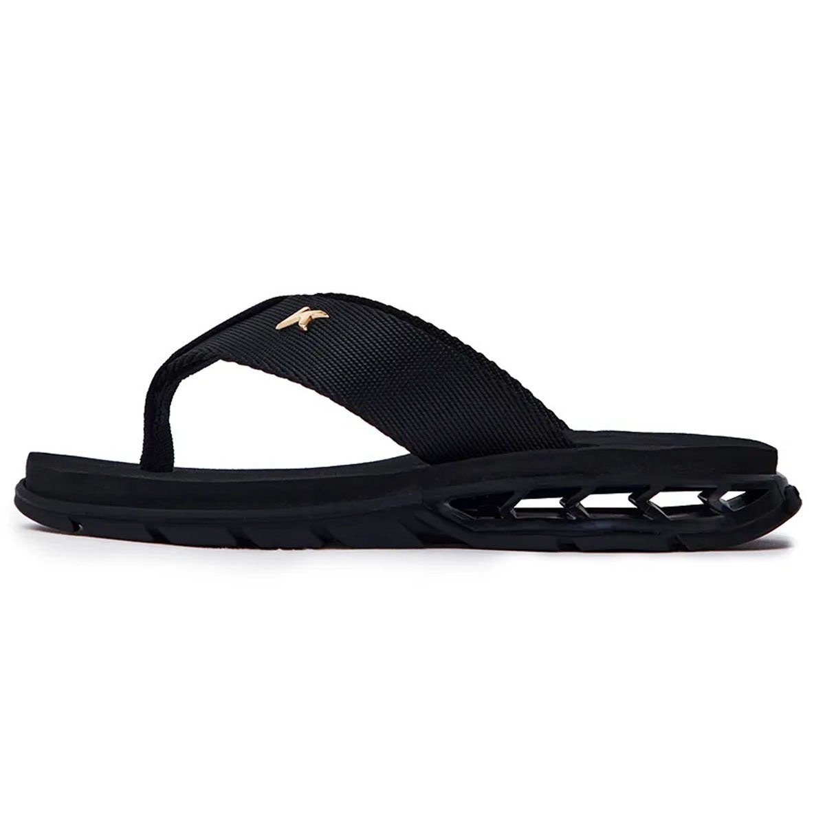 Chinelo Infantil Kenner Rakka Kids - Preto Preto 3