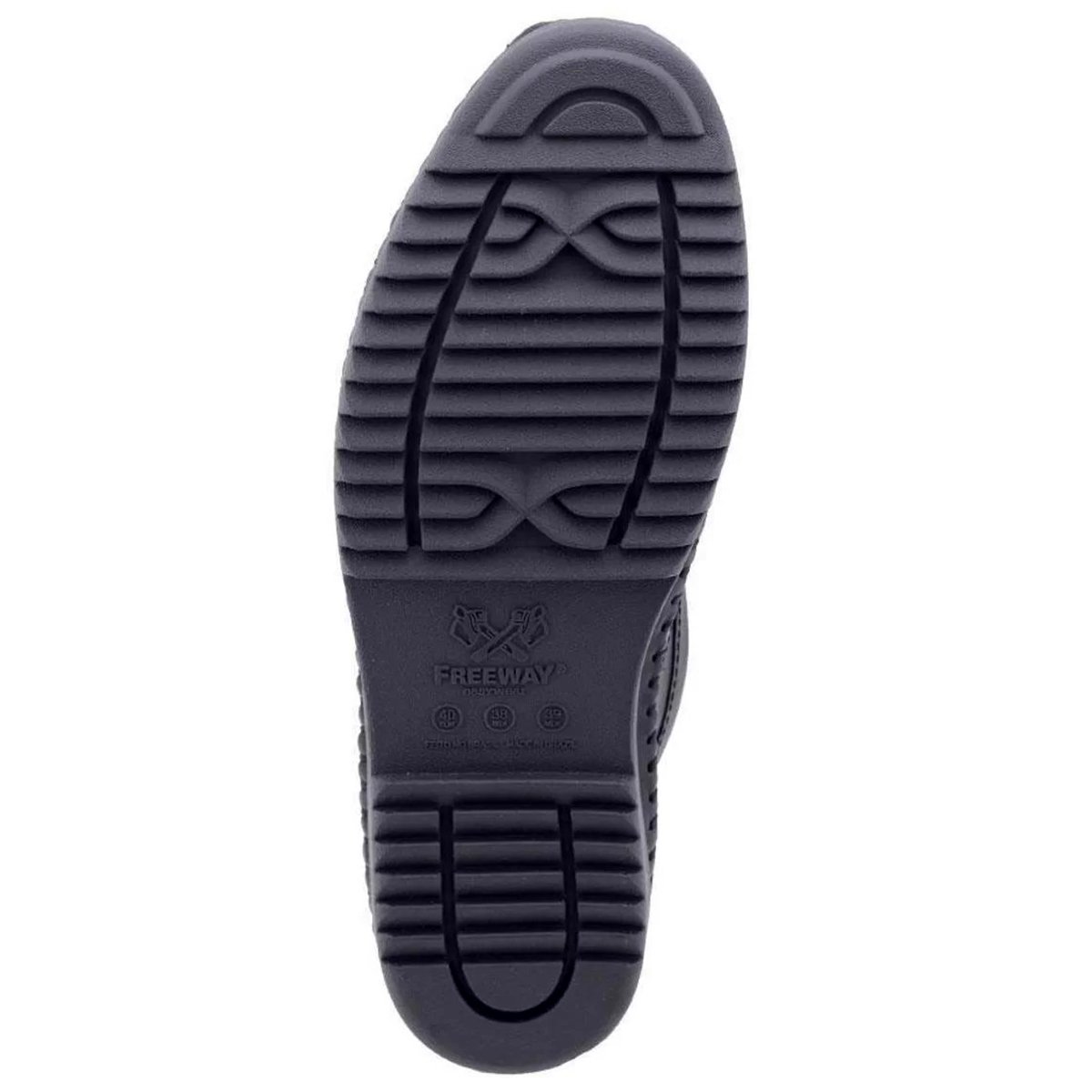 Mocassim Couro Freeway Logan-2 Masculino - Preto Preto 4