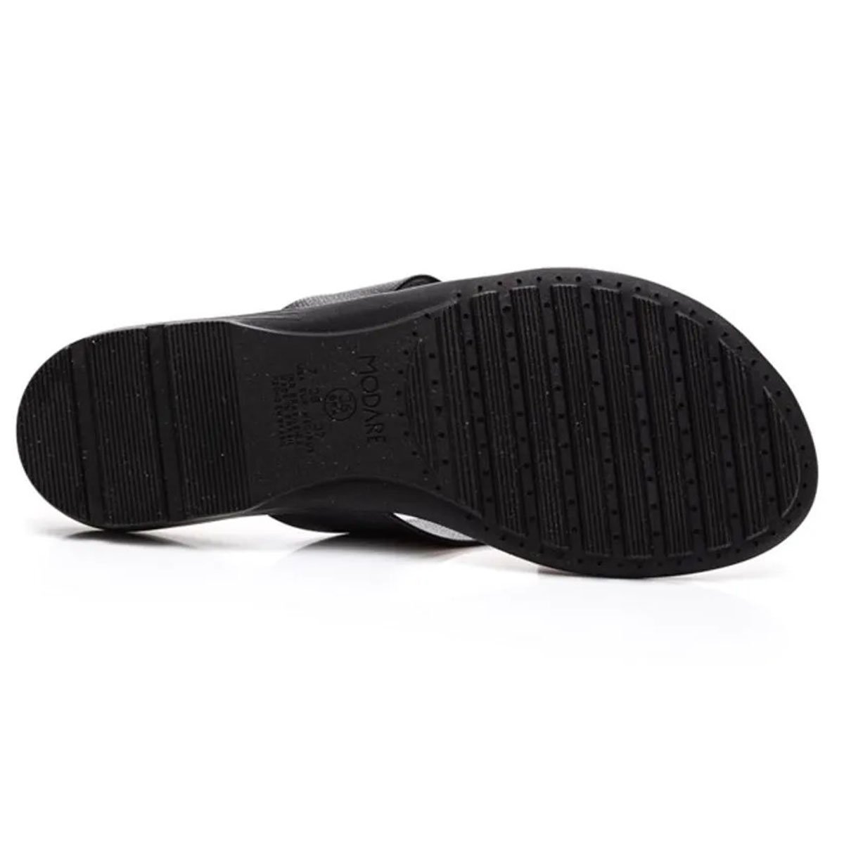 Chinelo Modare Floater Confort Feminino - Preto Multicores 4
