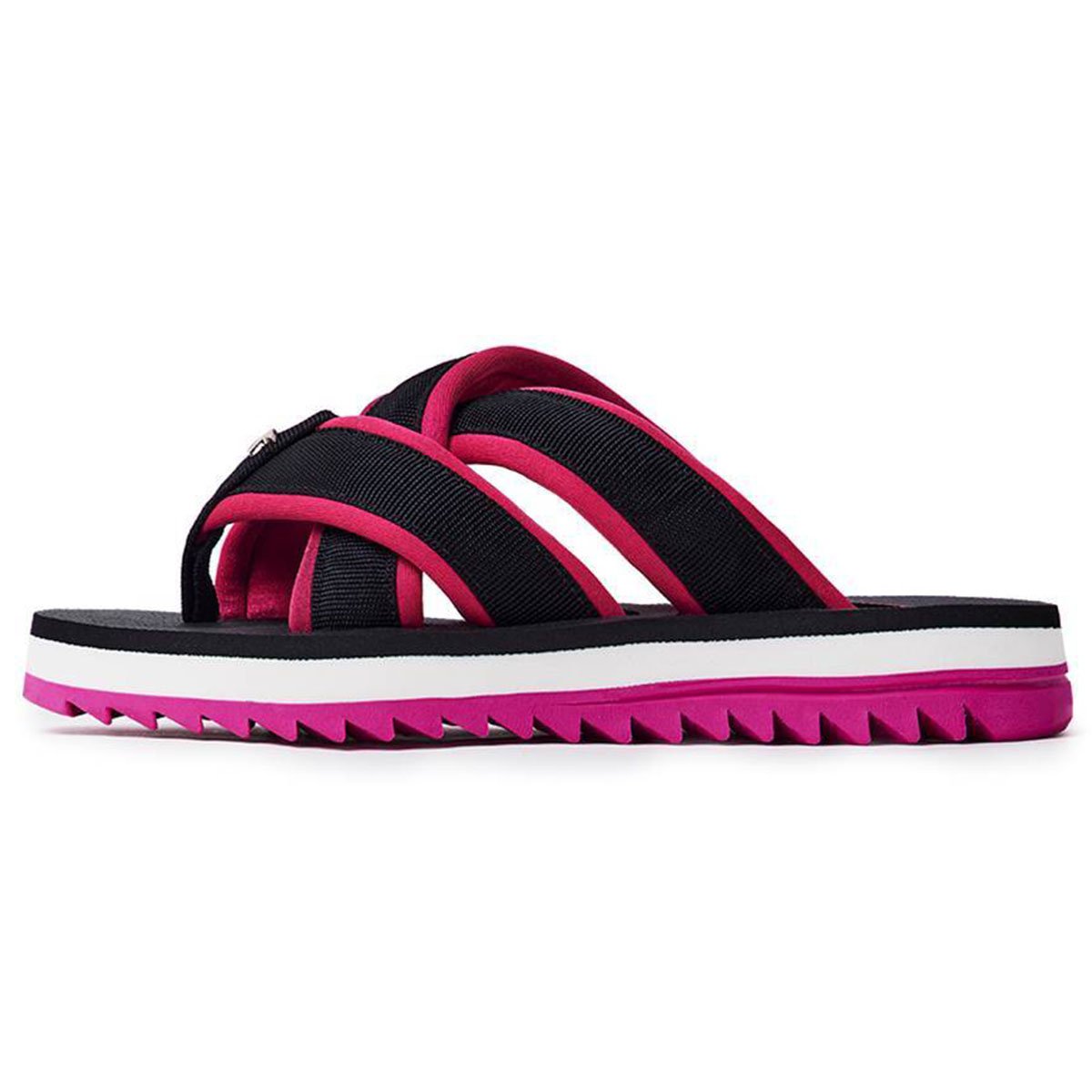 Chinelo Kenner Kyra Spider Pro Feminina - Preto e Pink Preto 3