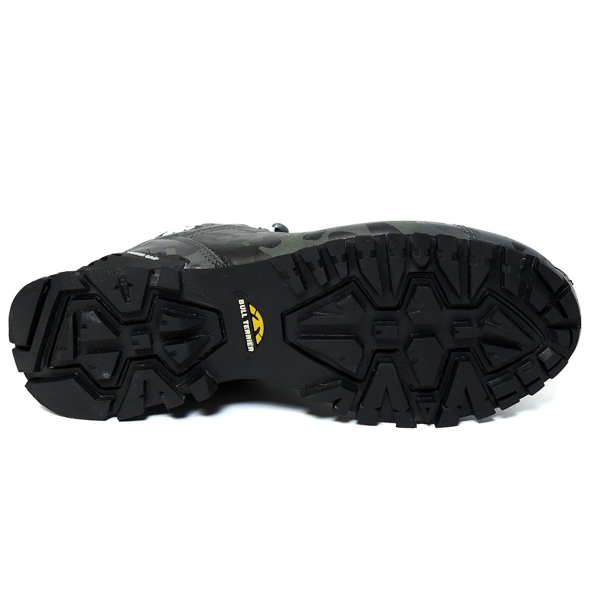 Bota Couro Bull Terrier Elite II Camuflada Masculina - Chumbo Cinza 6