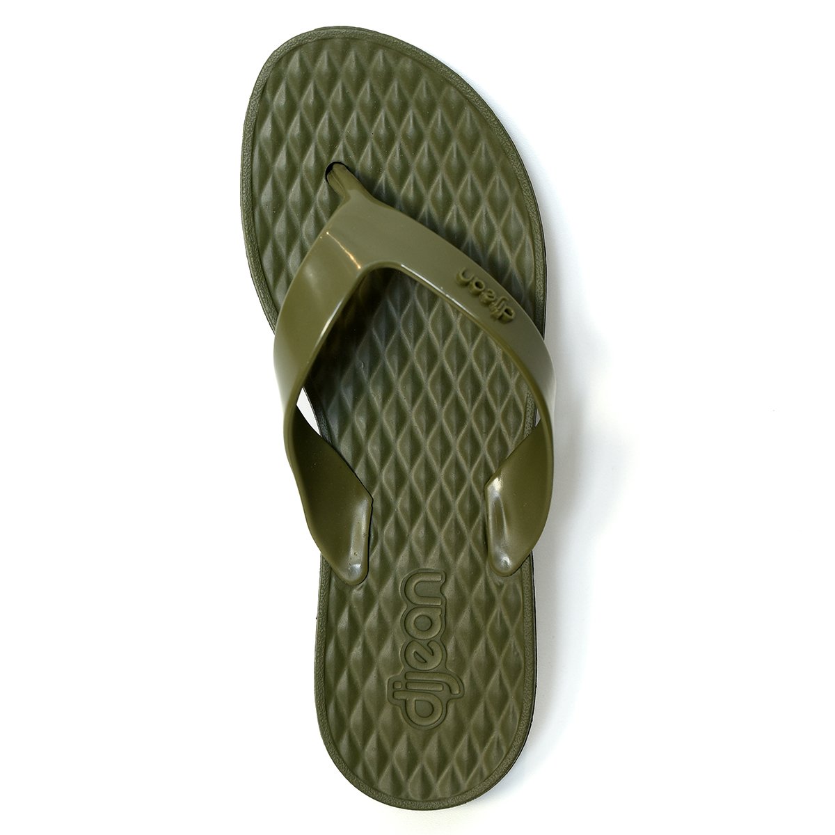 Tamanco Anabela Dijean Feminino Anatômico 282/058 - Verde Musgo Verde 3