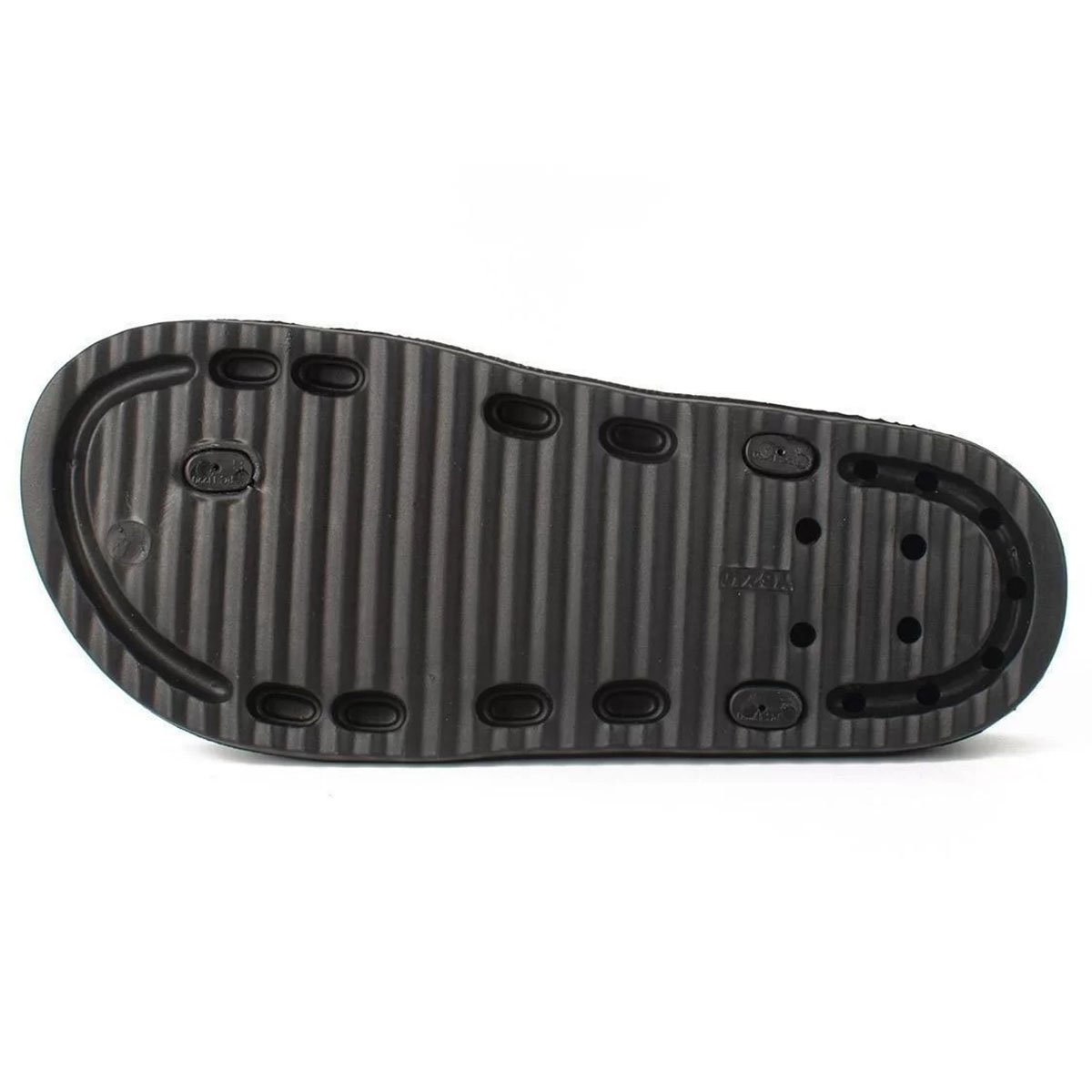Rasteira Dakota Tira Strass Flatform Feminina - Preto Preto 5