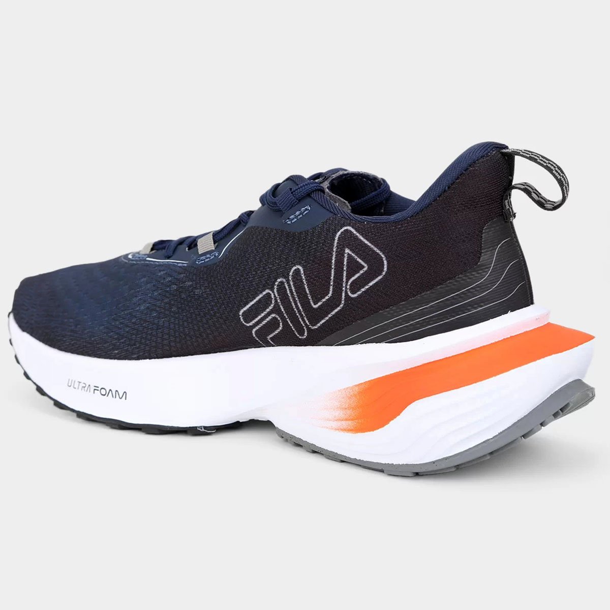 Tênis Fila Racer Spider Masculino - Marinho e Laranja Multicores 4