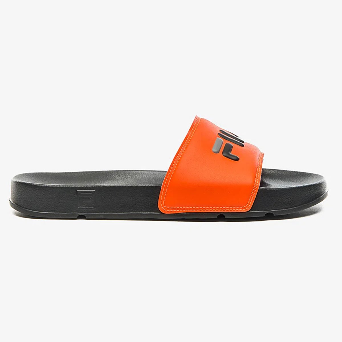 Chinelo Slide Fila Drifter Basic Masculino - Laranja e Preto Multicores 2