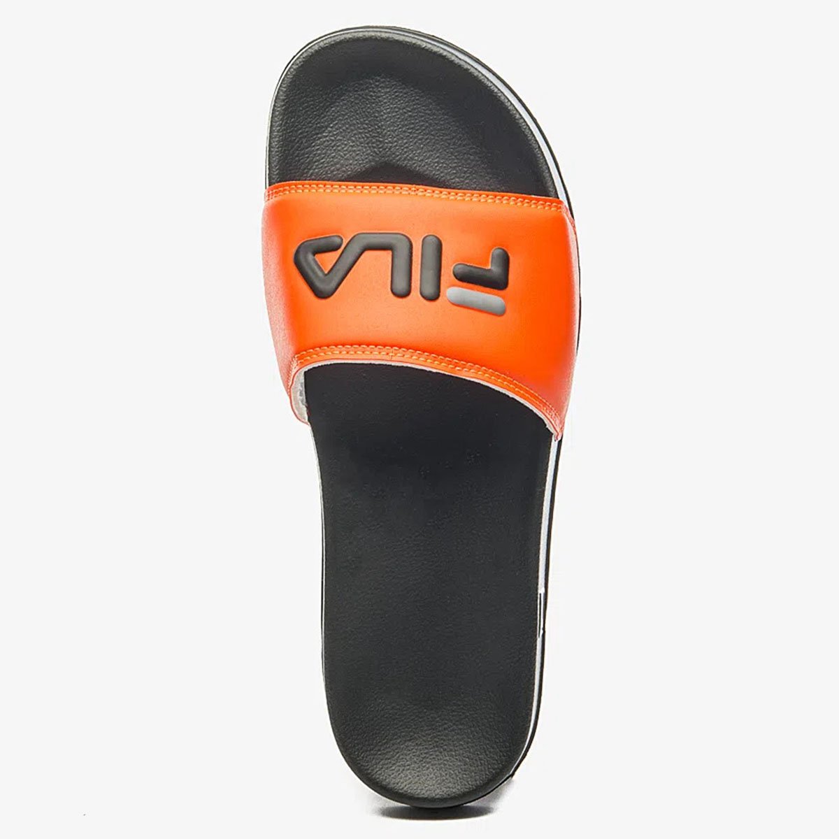 Chinelo Slide Fila Drifter Basic Masculino - Laranja e Preto Multicores 3