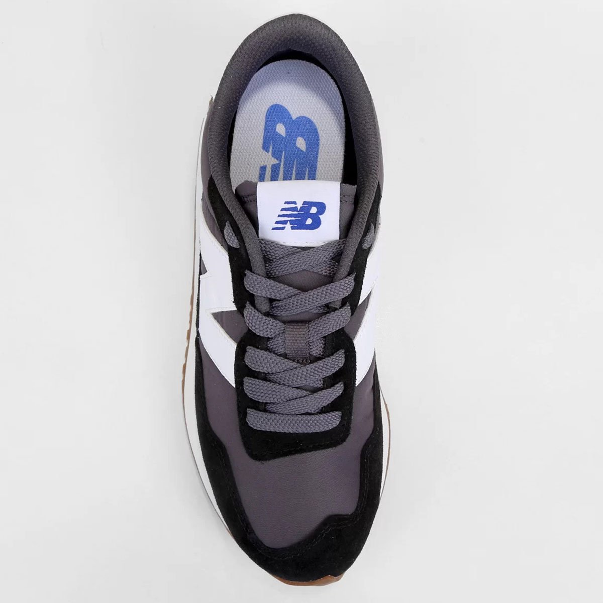 Tênis New Balance 237 Masculino - Preto e Cinza Cinza