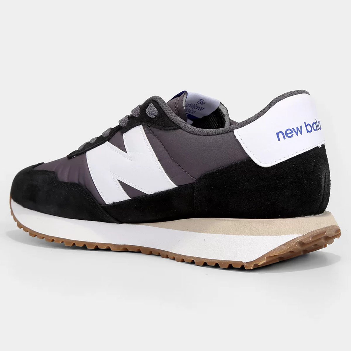 Tênis New Balance 237 Masculino - Preto e Cinza Cinza 4
