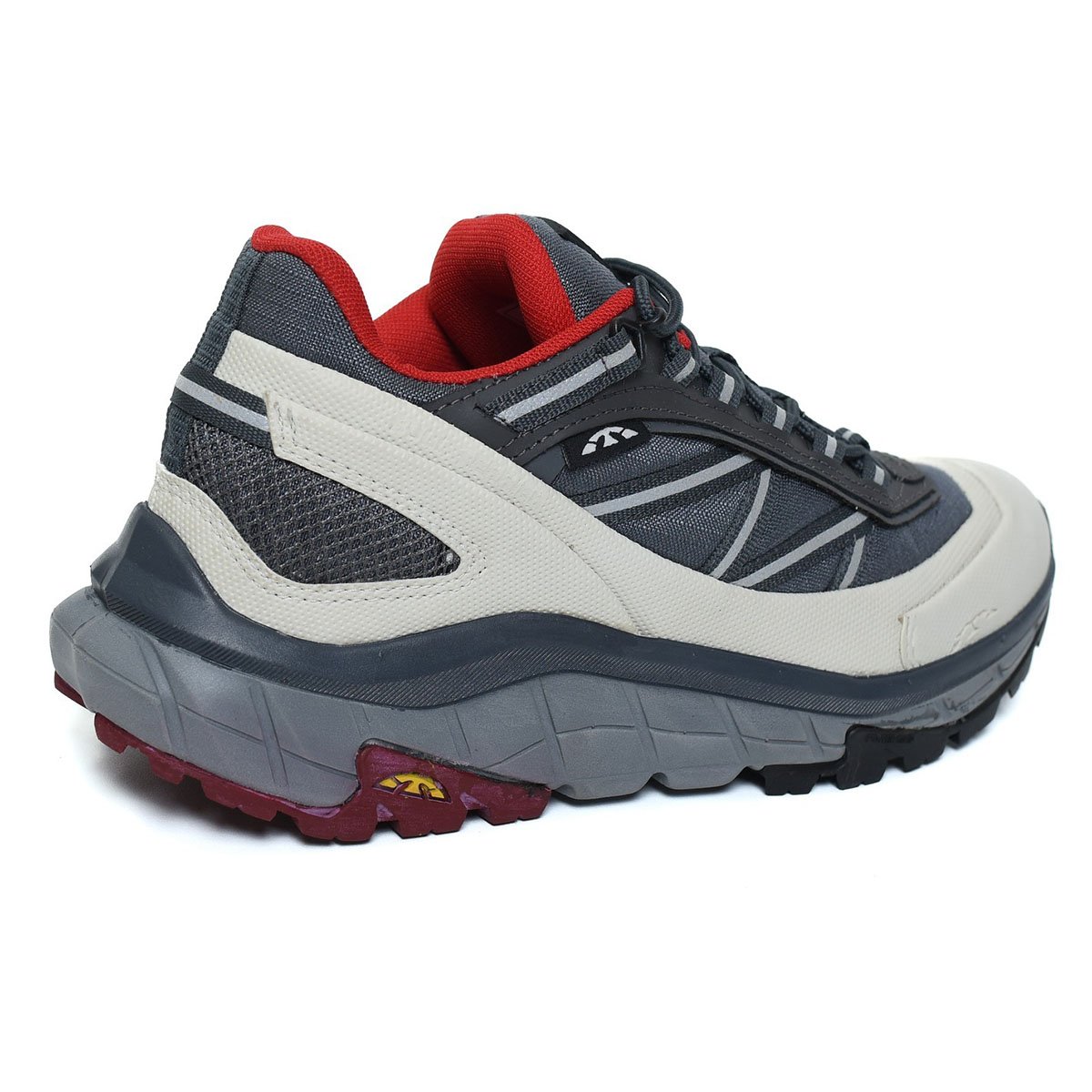 Tênis Bull Terrier Fusion Masculino - Chumbo e Vermelho Multicores 4