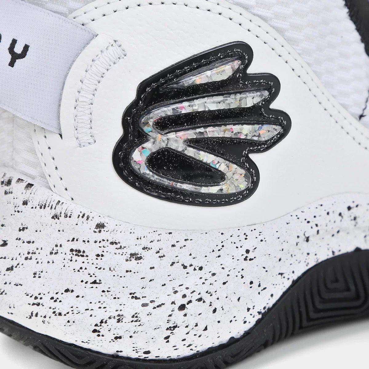 Tênis Cano Médio Under Armour Curry 3Z7 Masculino - Branco e Preto Branco 6