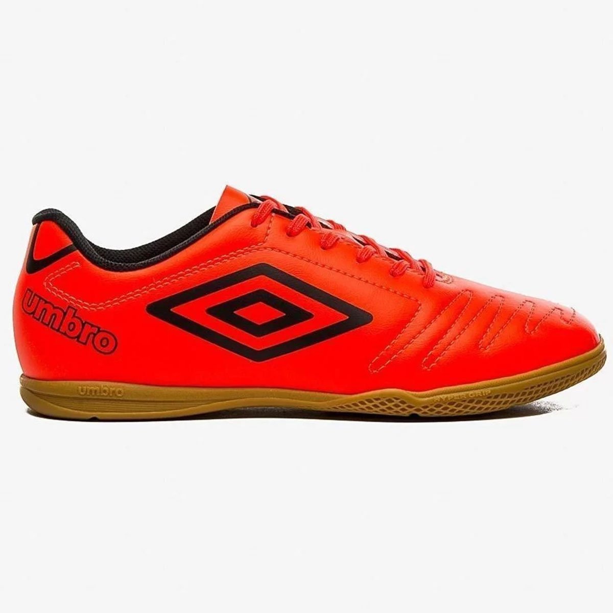 Chuteira Futsal Umbro Class Fiery Masculina - Coral