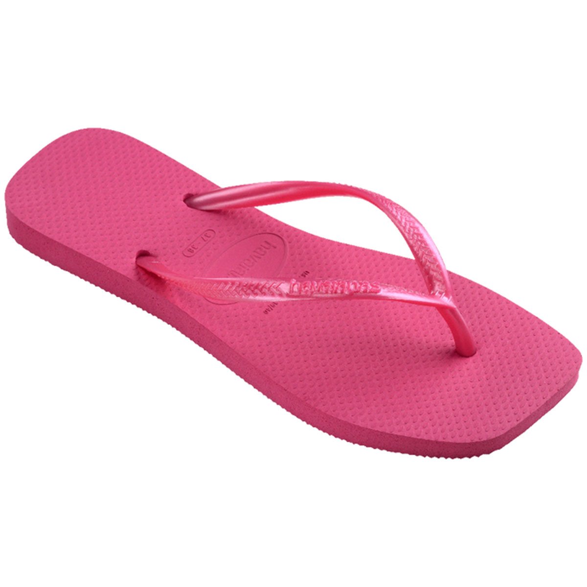 Chinelo Havaianas Slim Square Feminino - Rosa Rosa 2