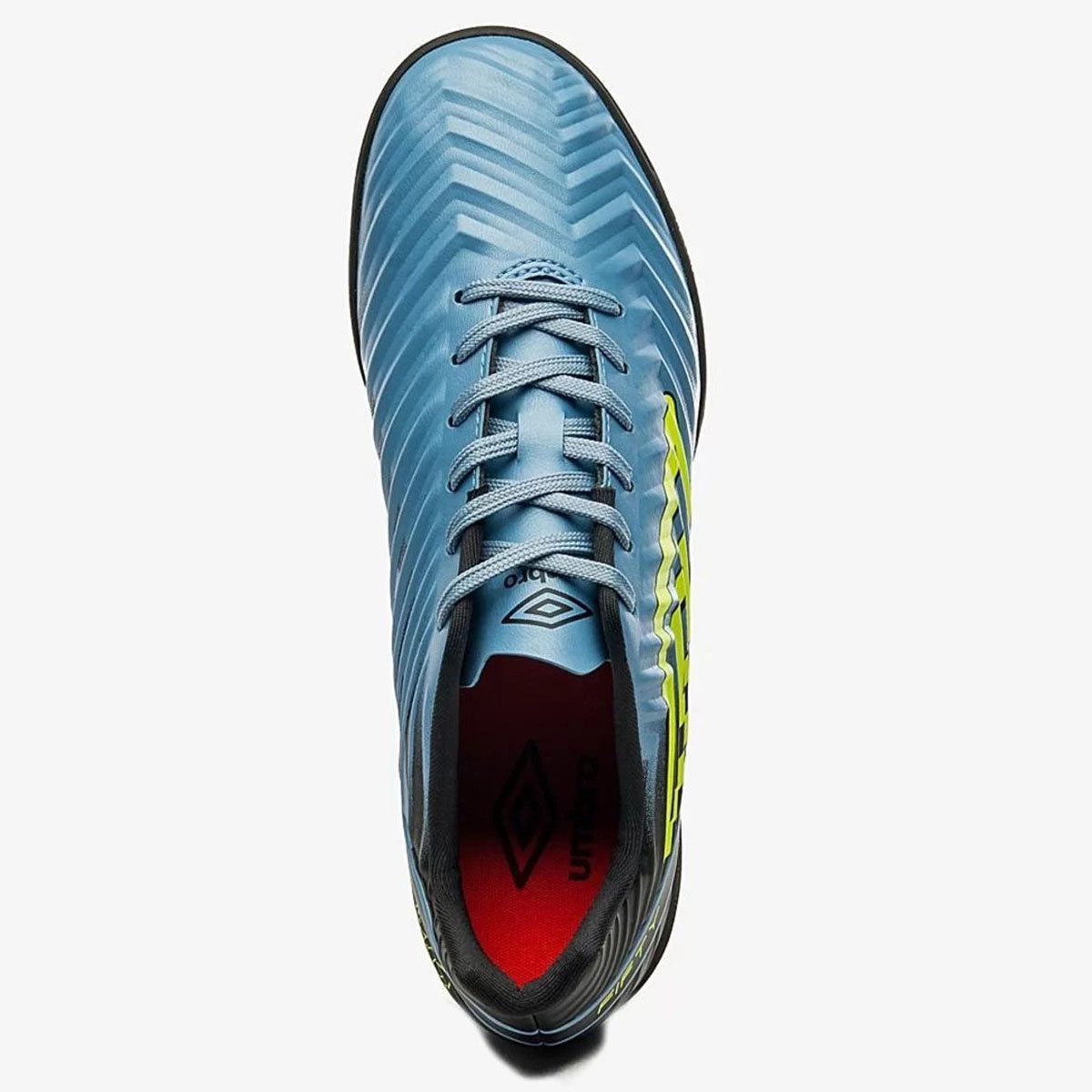 Chuteira Society Umbro Fifty V - Azul e Preto Multicores 3
