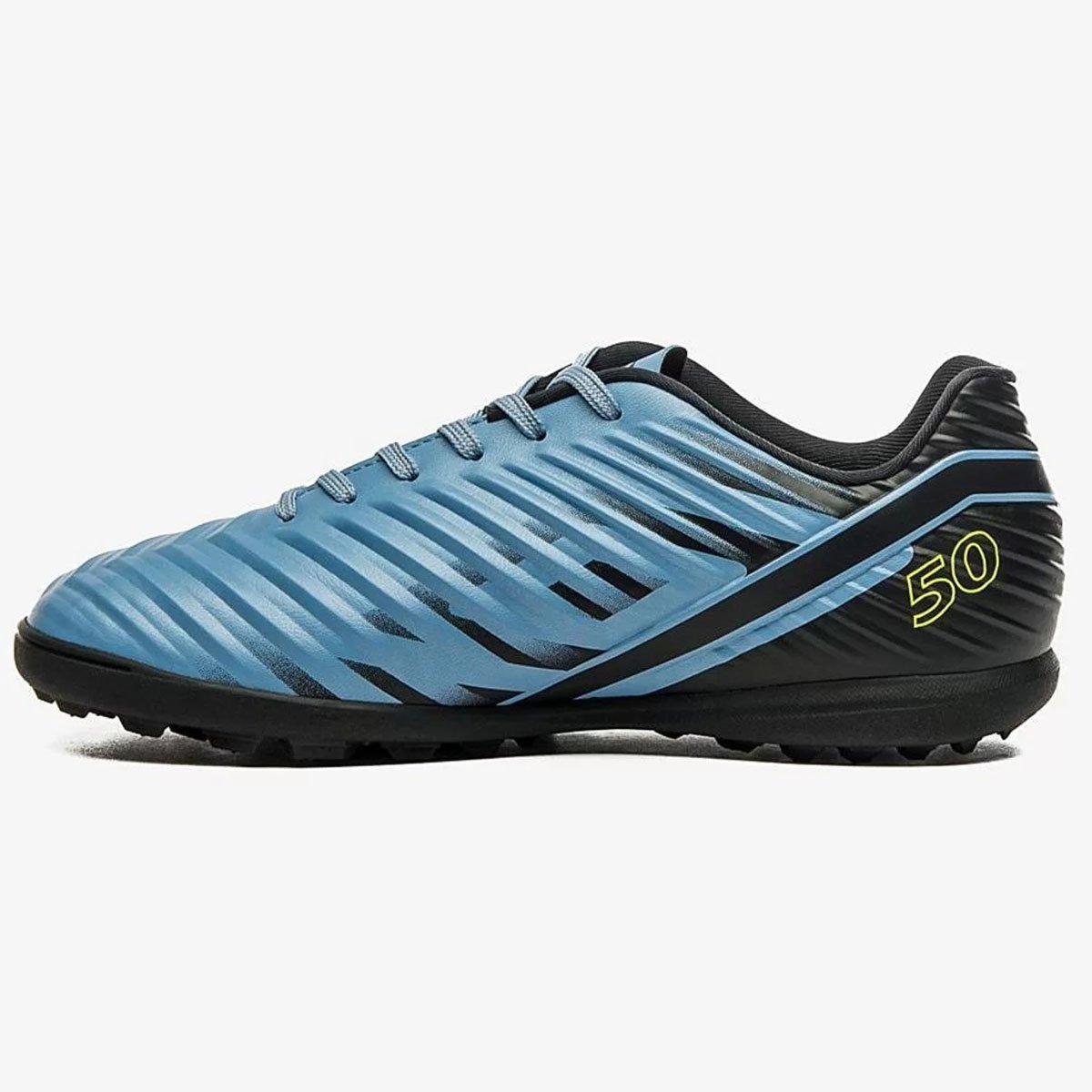 Chuteira Society Umbro Fifty V - Azul e Preto Multicores 4