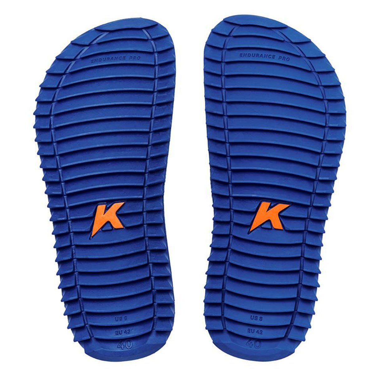 Sandália Kenner Kivah Cushy Masculina - Preto e Azul Azul 5