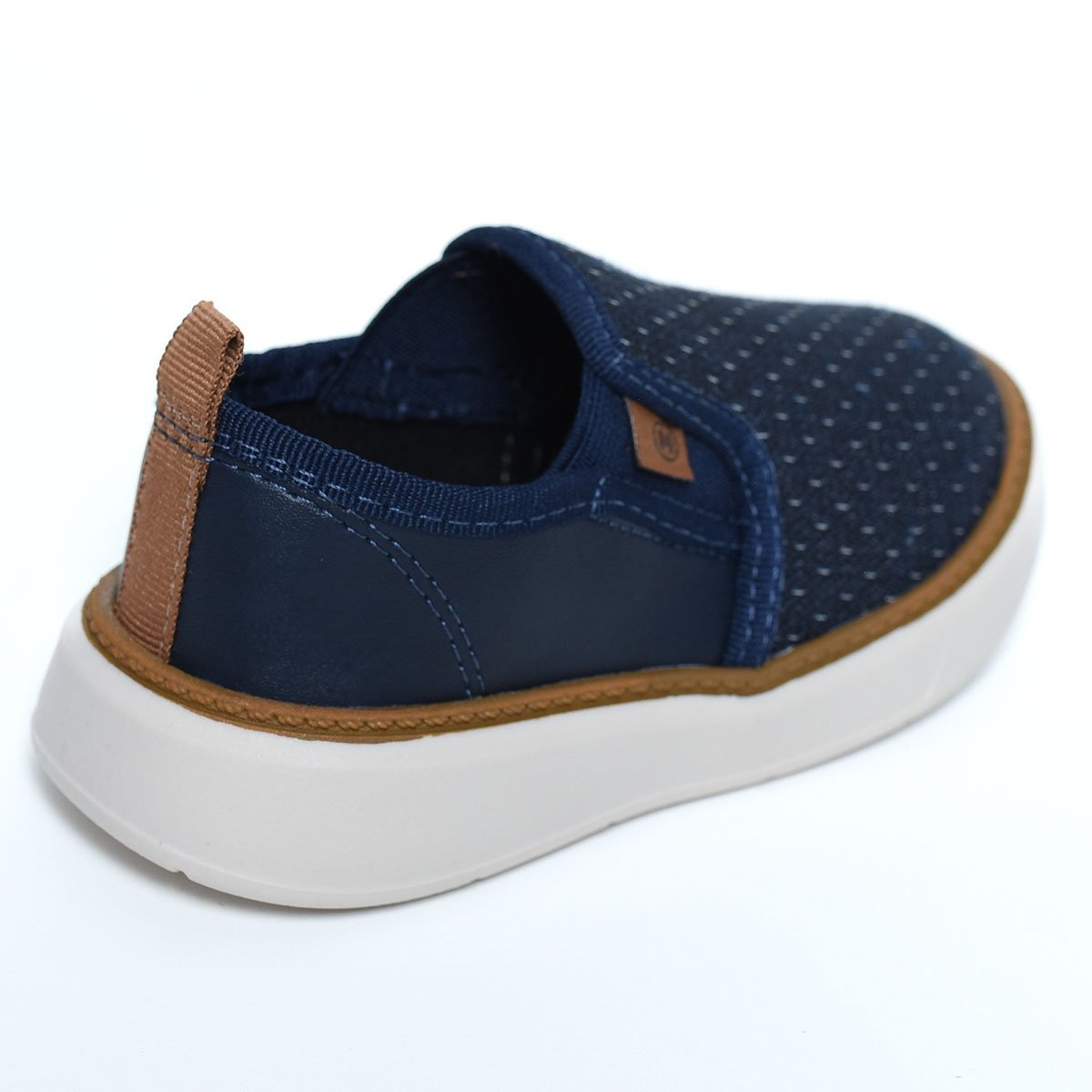 Slip On Infantil Molekinho Casual Denver Menino - Marinho Azul 4