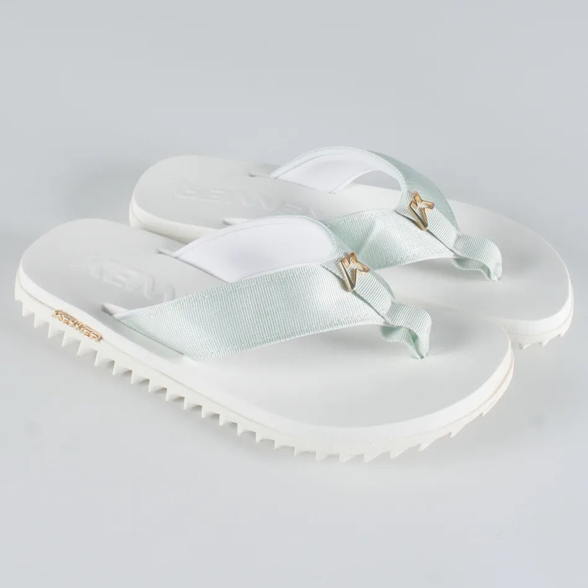 Sandália Kenner Kivah Masculina - Branco Branco 4