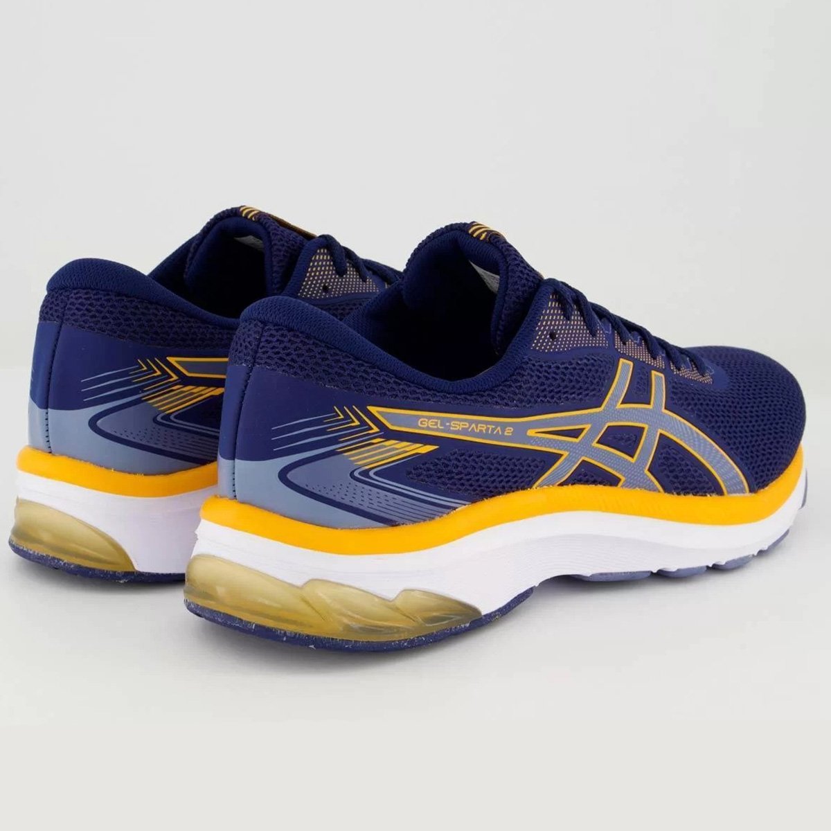 Tênis Asics Gel-Sparta 2 Masculino - Azul e Amarelo Azul 4