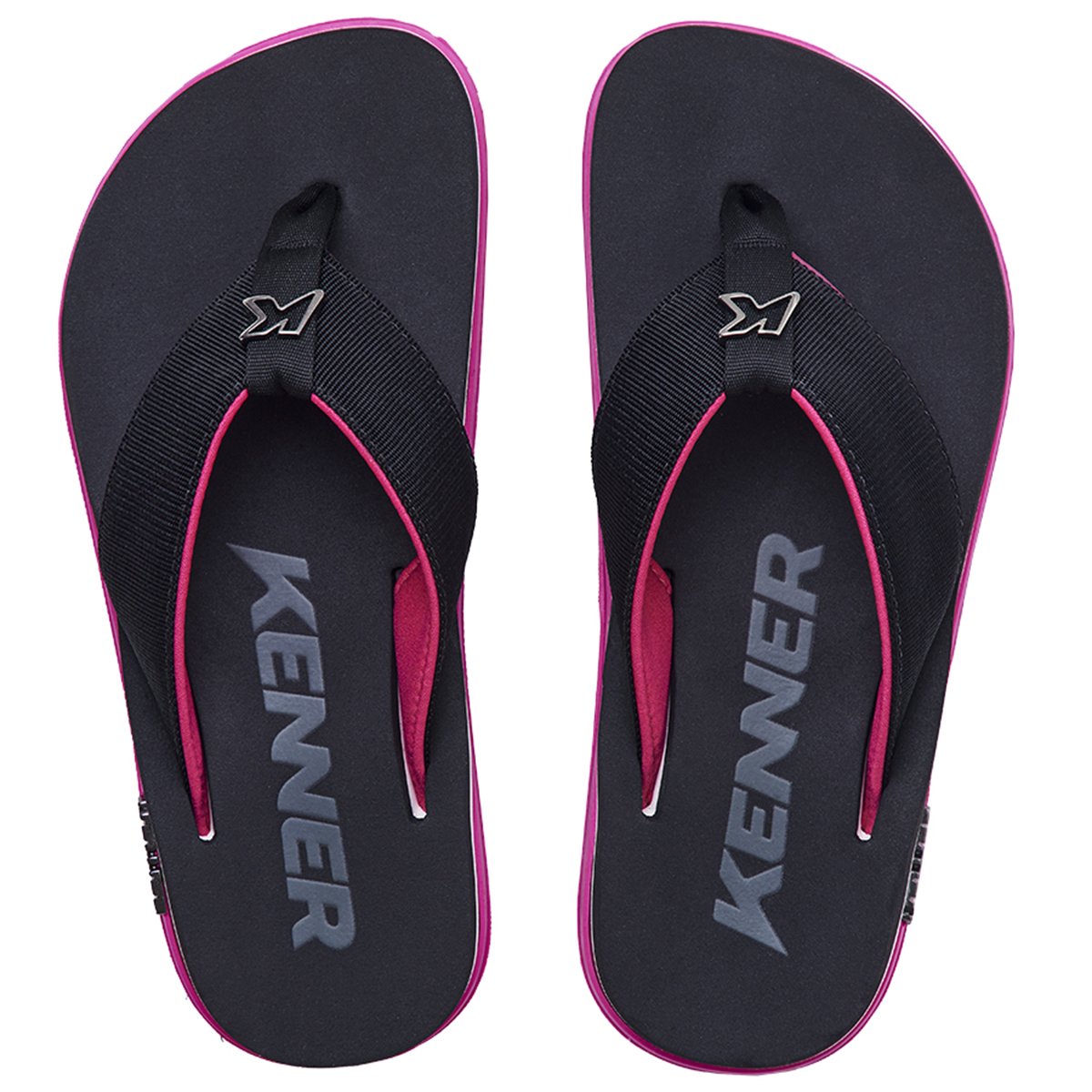 Chinelo Kenner Kivah Line Masculino Preto 2
