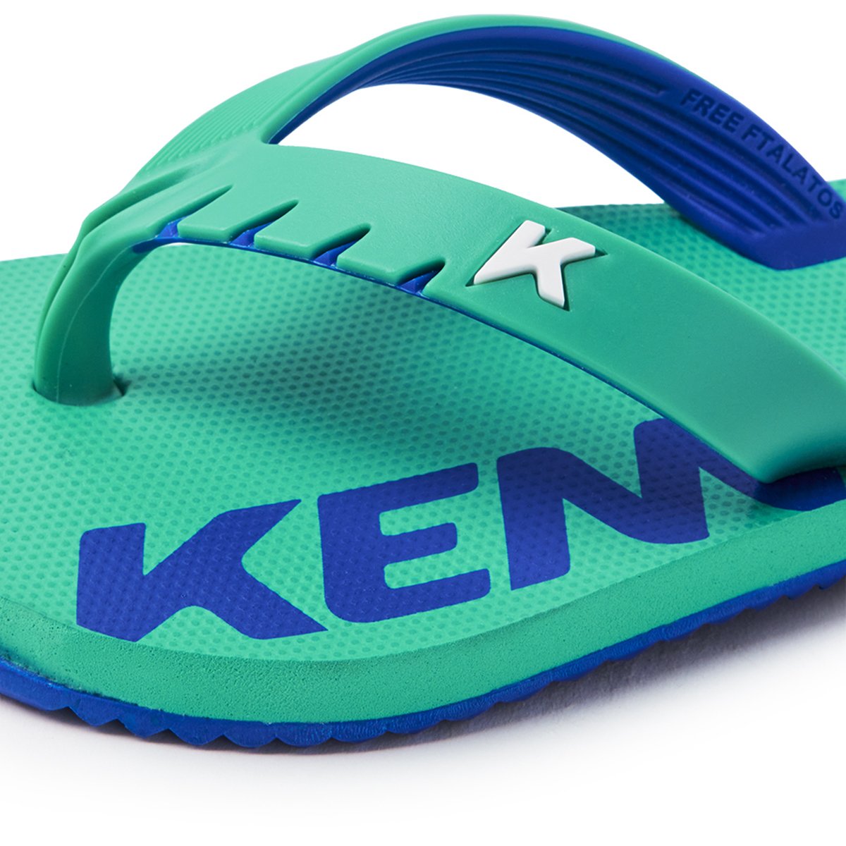 Chinelo Infantil Kenner Red Kids - Verde e Azul Verde 4