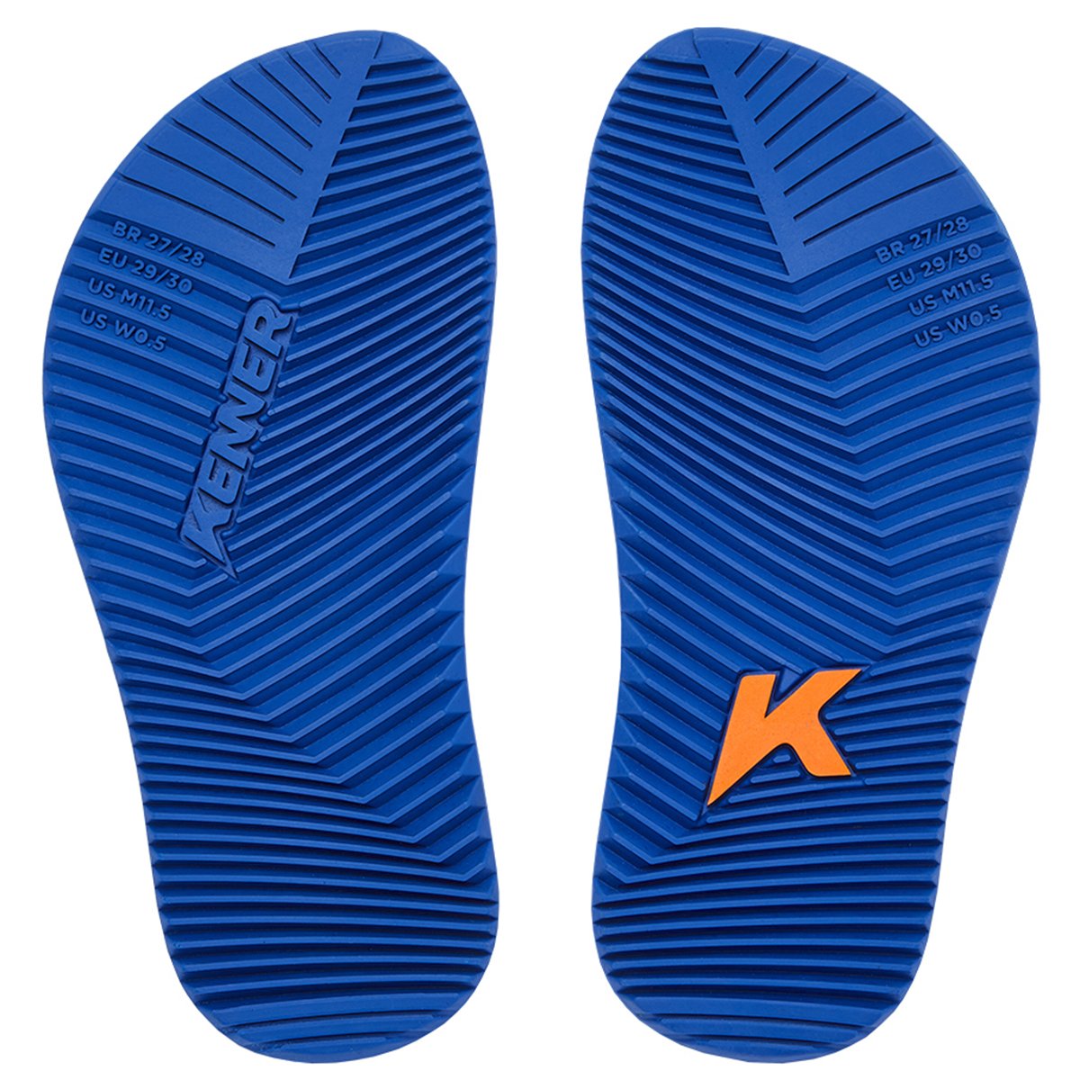 Chinelo Infantil Kenner Red Kids - Verde e Azul Verde 5