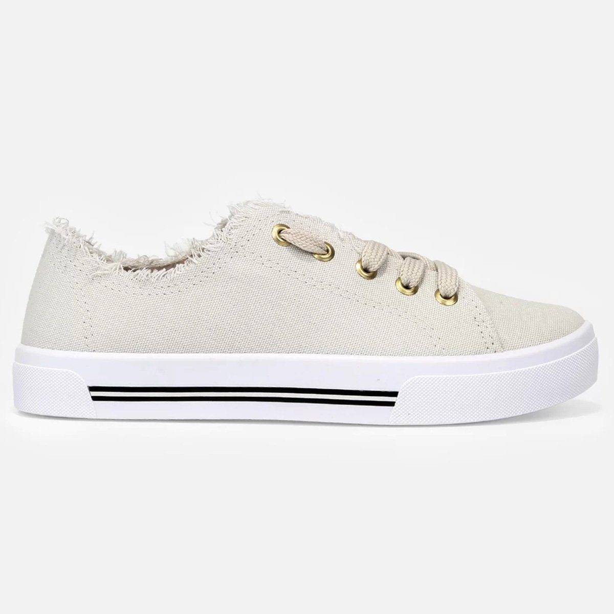 Tênis Moleca Casual Feminino Branco 2