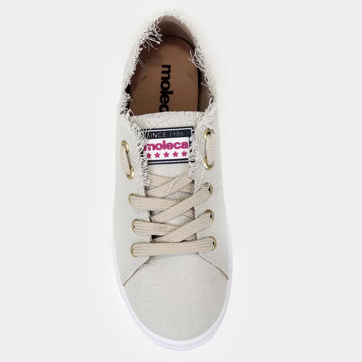 Tênis Moleca Casual Feminino Branco 3