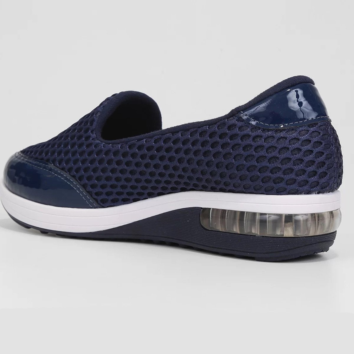 Slip On Modare Tela Sport Feminino - Azul Azul 4