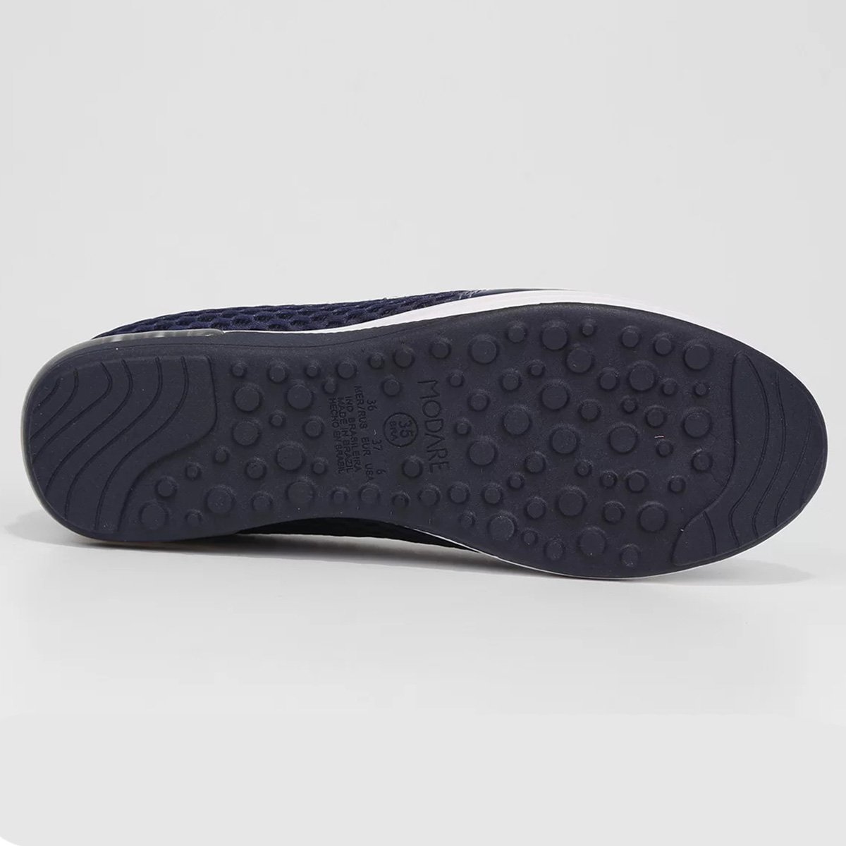 Slip On Modare Tela Sport Feminino - Azul Azul 5